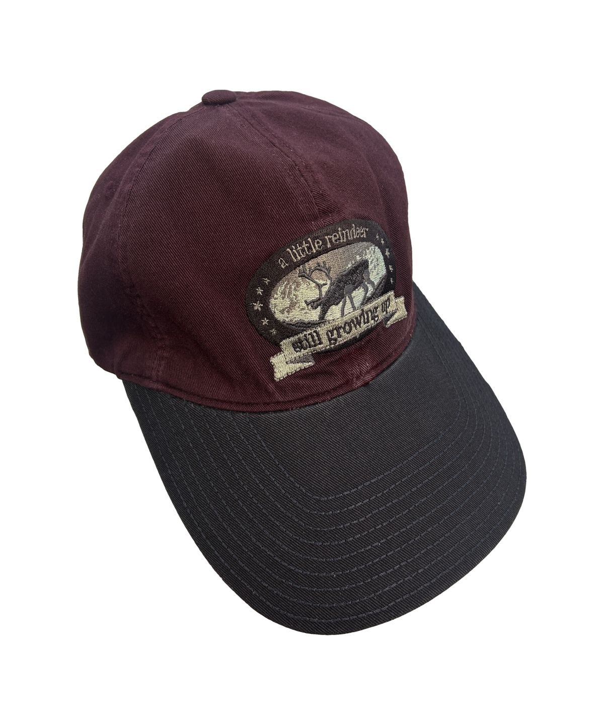더콜디스트모먼트(THE COLDEST MOMENT) TCM deer cap (burgundy)