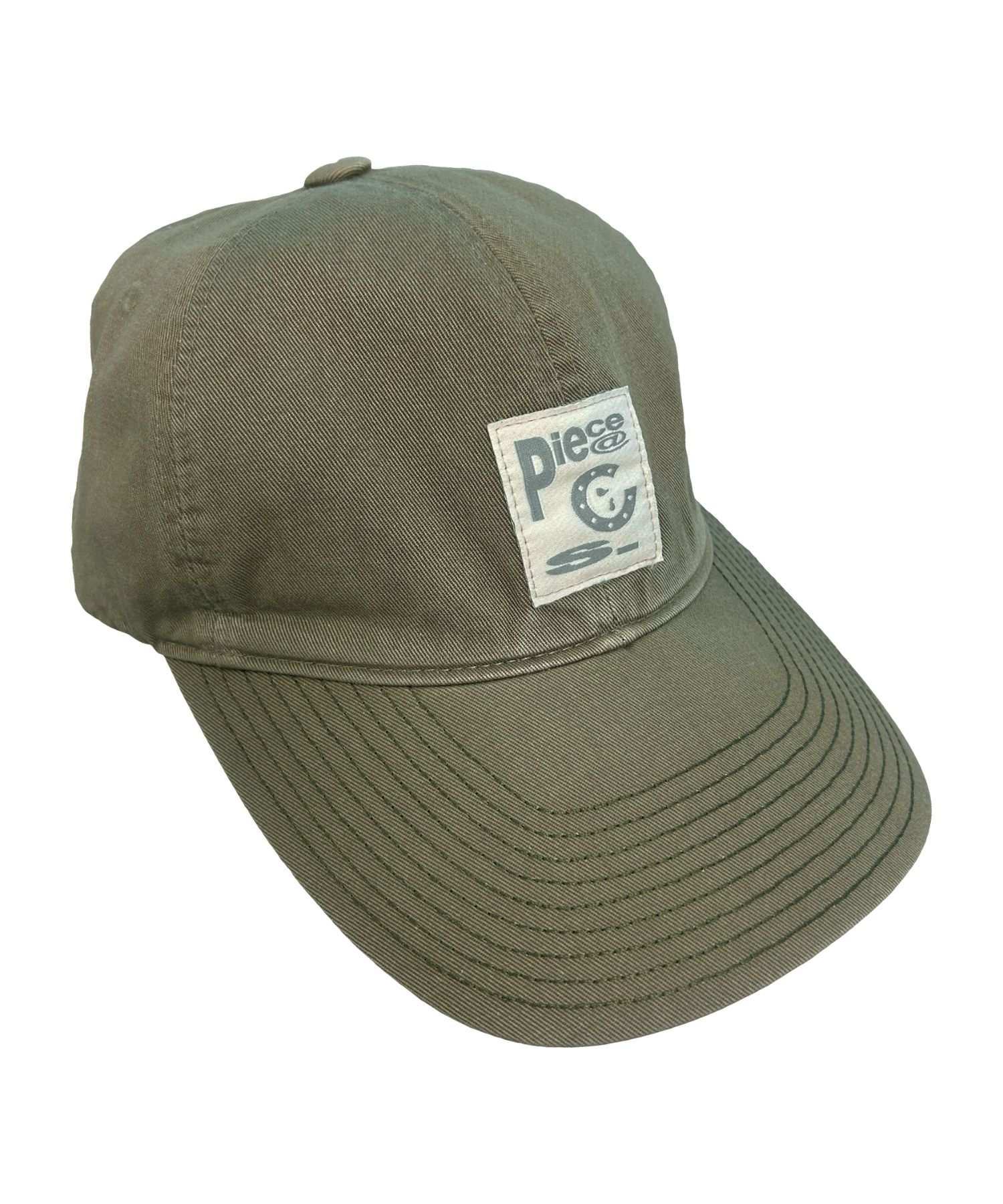 MUSINSA | THE COLDEST MOMENT TCM piece cap (khaki)
