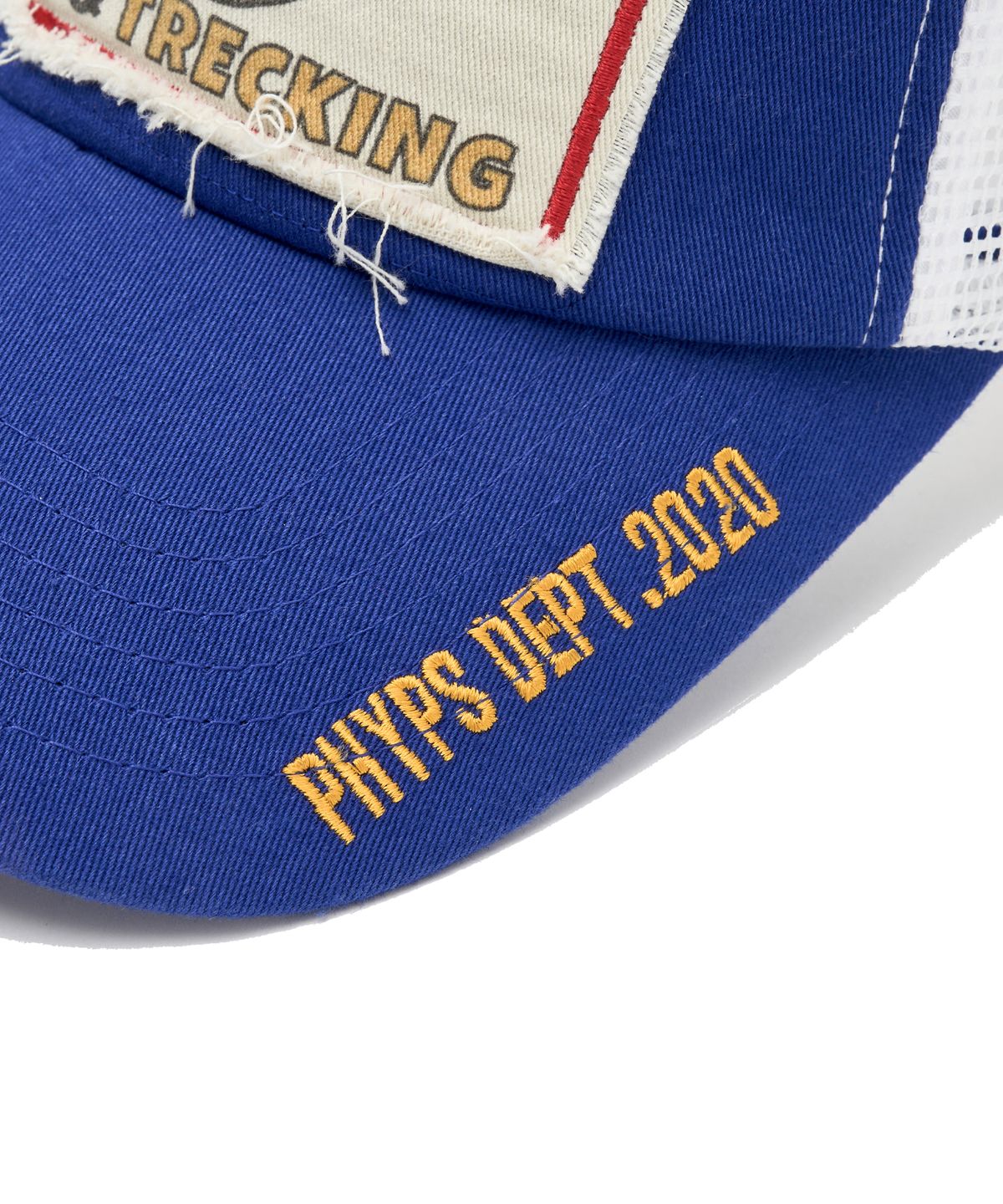 핍스 모터사이클(PHYPS MOTORCYCLE) Riding Bear Mesh Ball Cap Blue