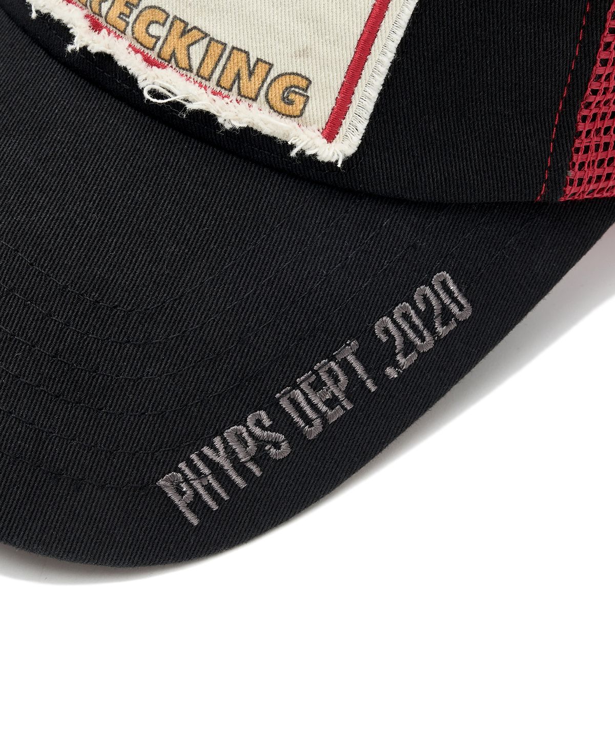 핍스 모터사이클(PHYPS MOTORCYCLE) Riding Bear Mesh Ball Cap Black