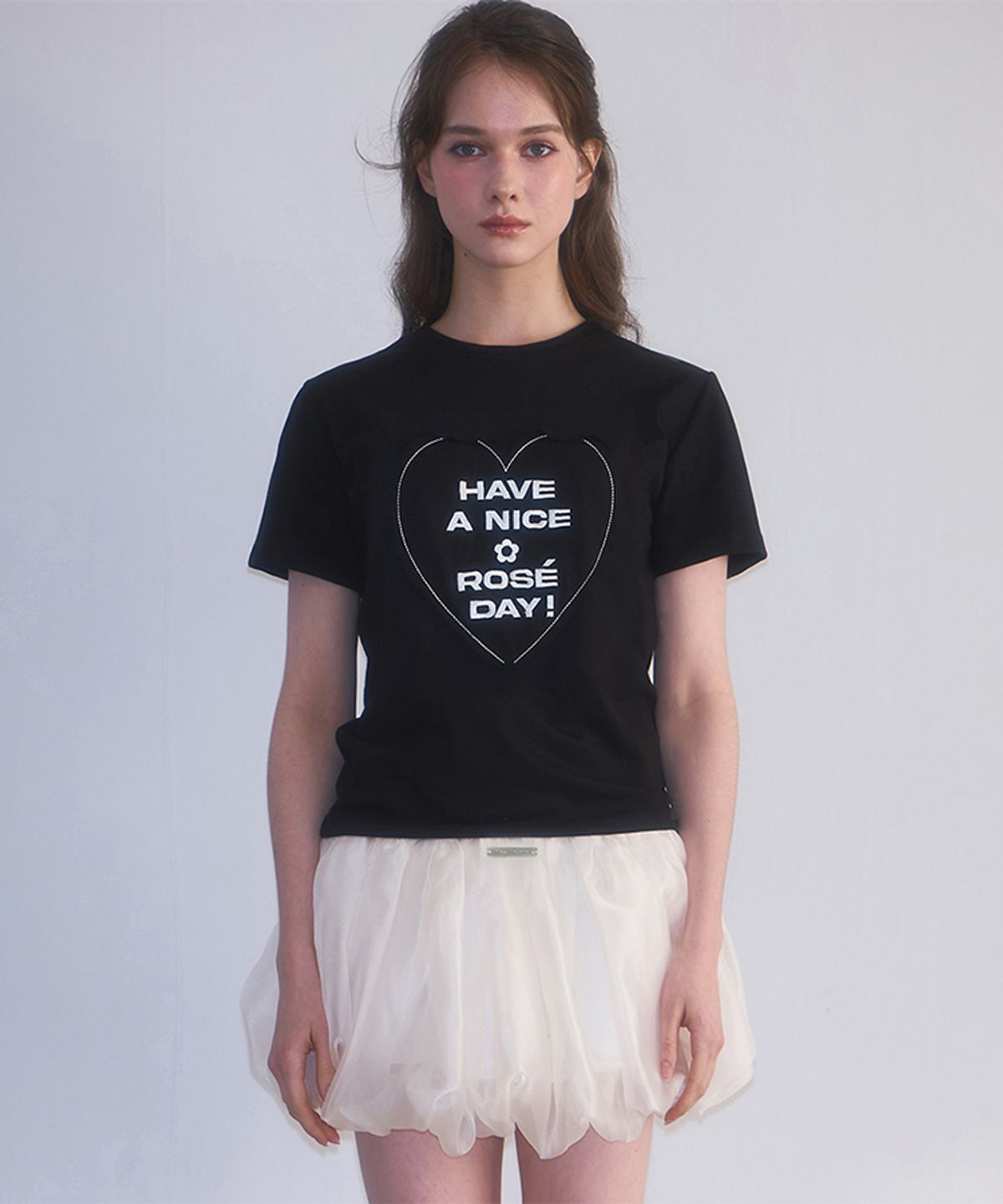 로제프란츠(ROSEFRANTZ) In the Heart T-shirt [Black]
