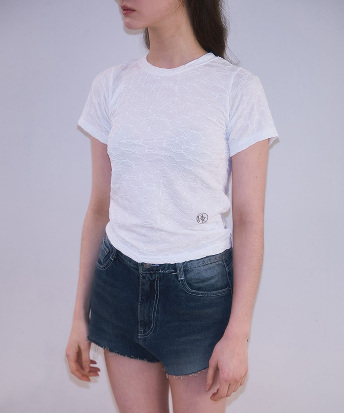 로제프란츠(ROSEFRANTZ) Wrinkle Slimfit T-shirt [White]