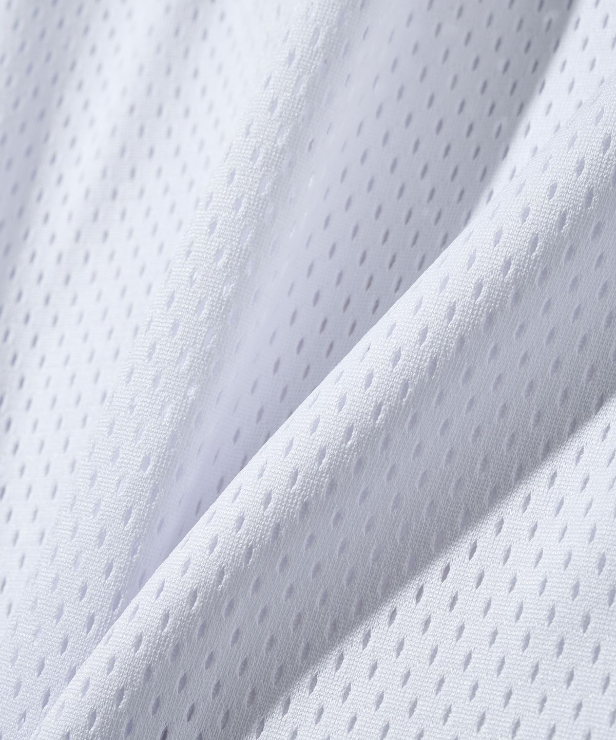 핍스 모터사이클(PHYPS MOTORCYCLE) Motorcycle Piping Mesh Short Sleeve White