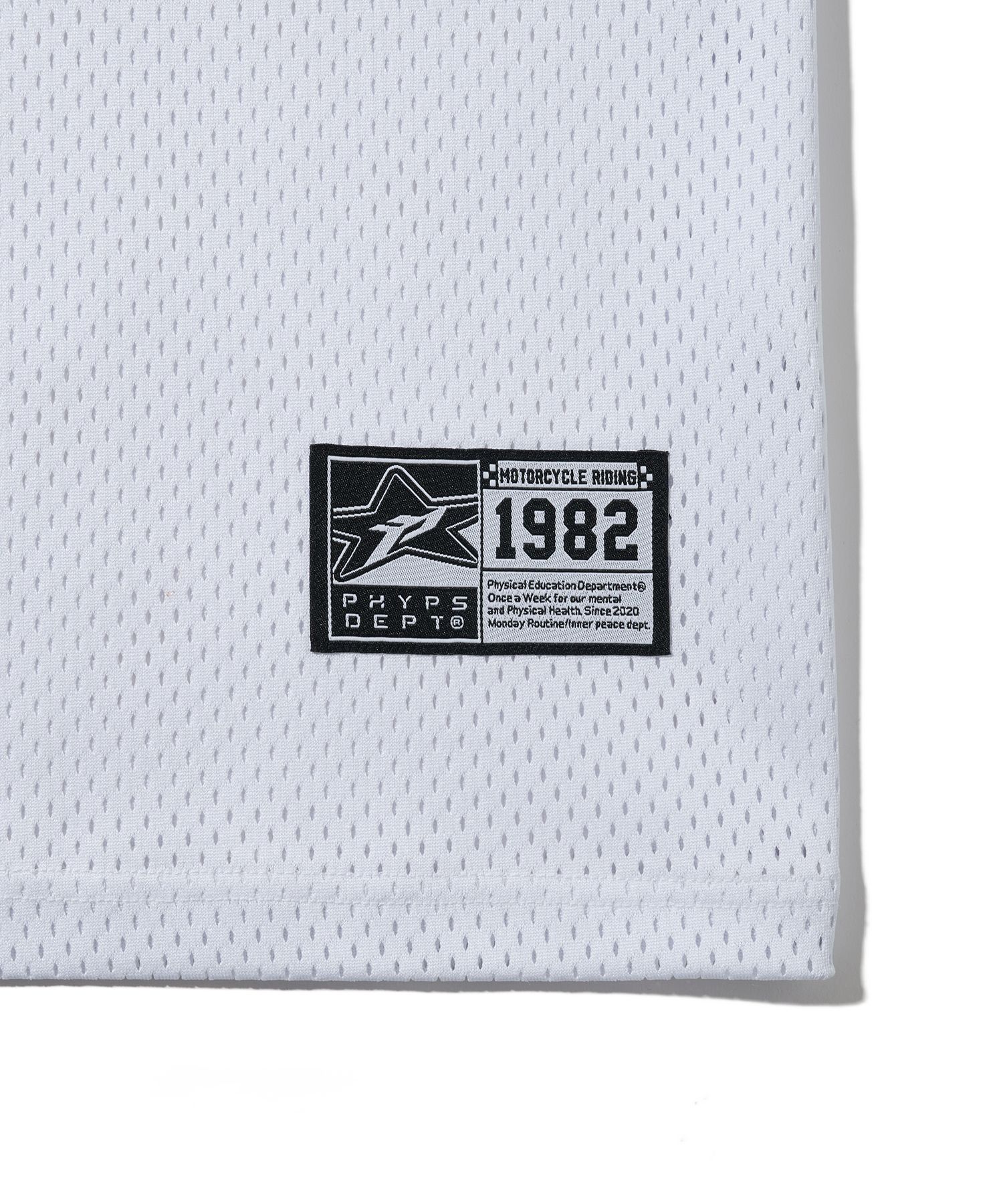 Tシャツ・カットソー HONDA MOTORCYCLE Motorcycle Piping Mesh Short Sleeve White MUSINSA | Honda Motorcycle Motorcycle Piping Mesh Short