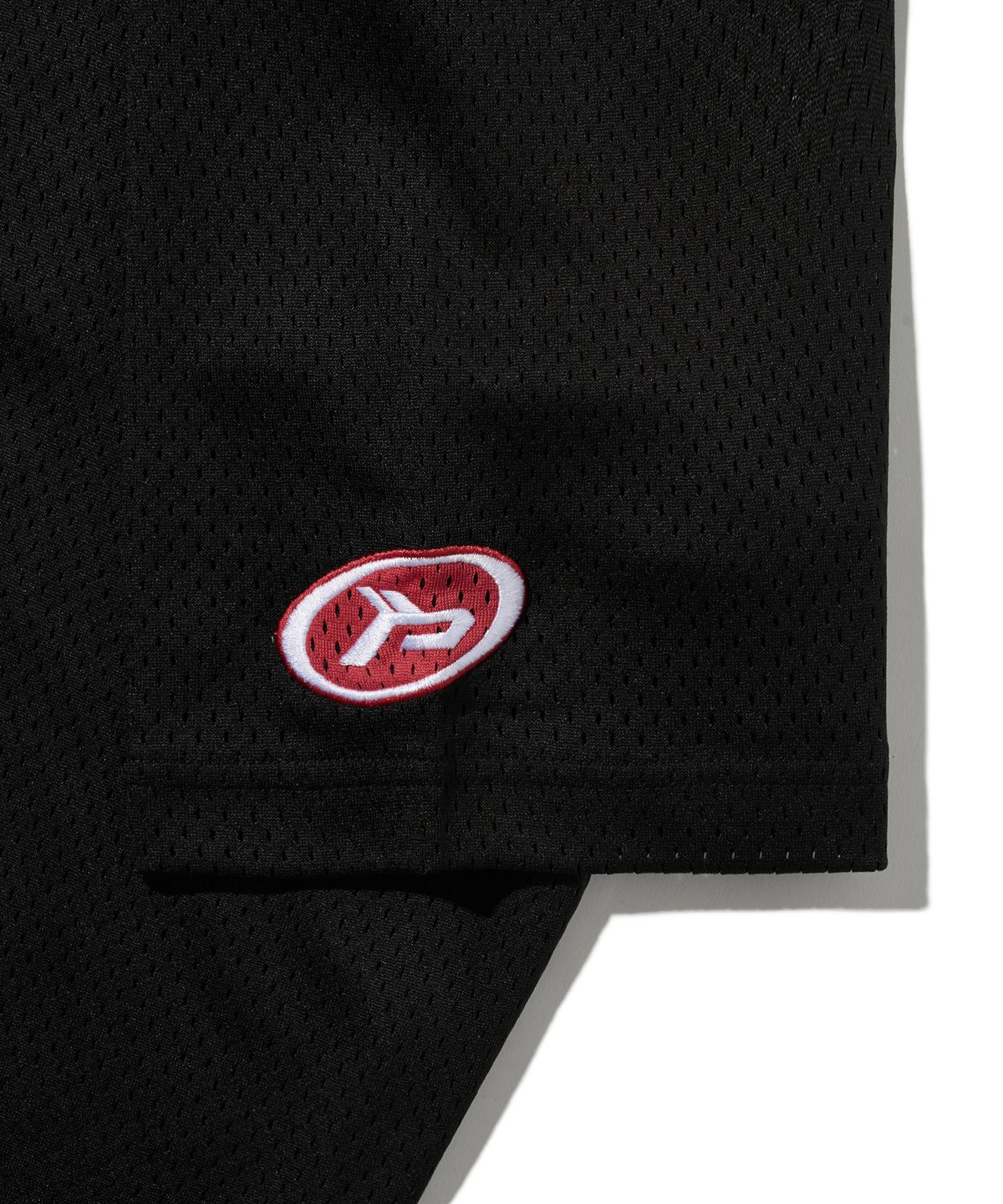 핍스 모터사이클(PHYPS MOTORCYCLE) Motorcycle Piping Mesh Short Sleeve Black