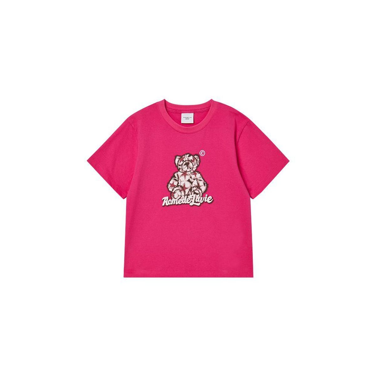 아크메드라비 키즈(acmedelaviekids) KIDS STAR BEAR SHORT SLEEVE T-SHIRT (3COLOR)