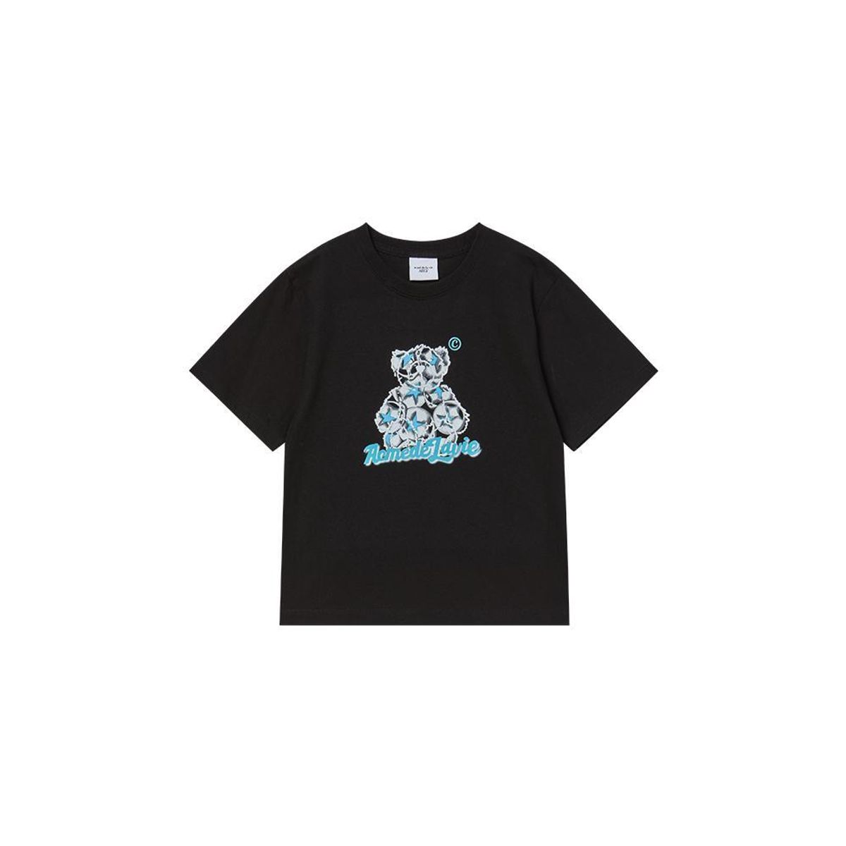 아크메드라비 키즈(acmedelaviekids) KIDS STAR BEAR SHORT SLEEVE T-SHIRT (3COLOR)