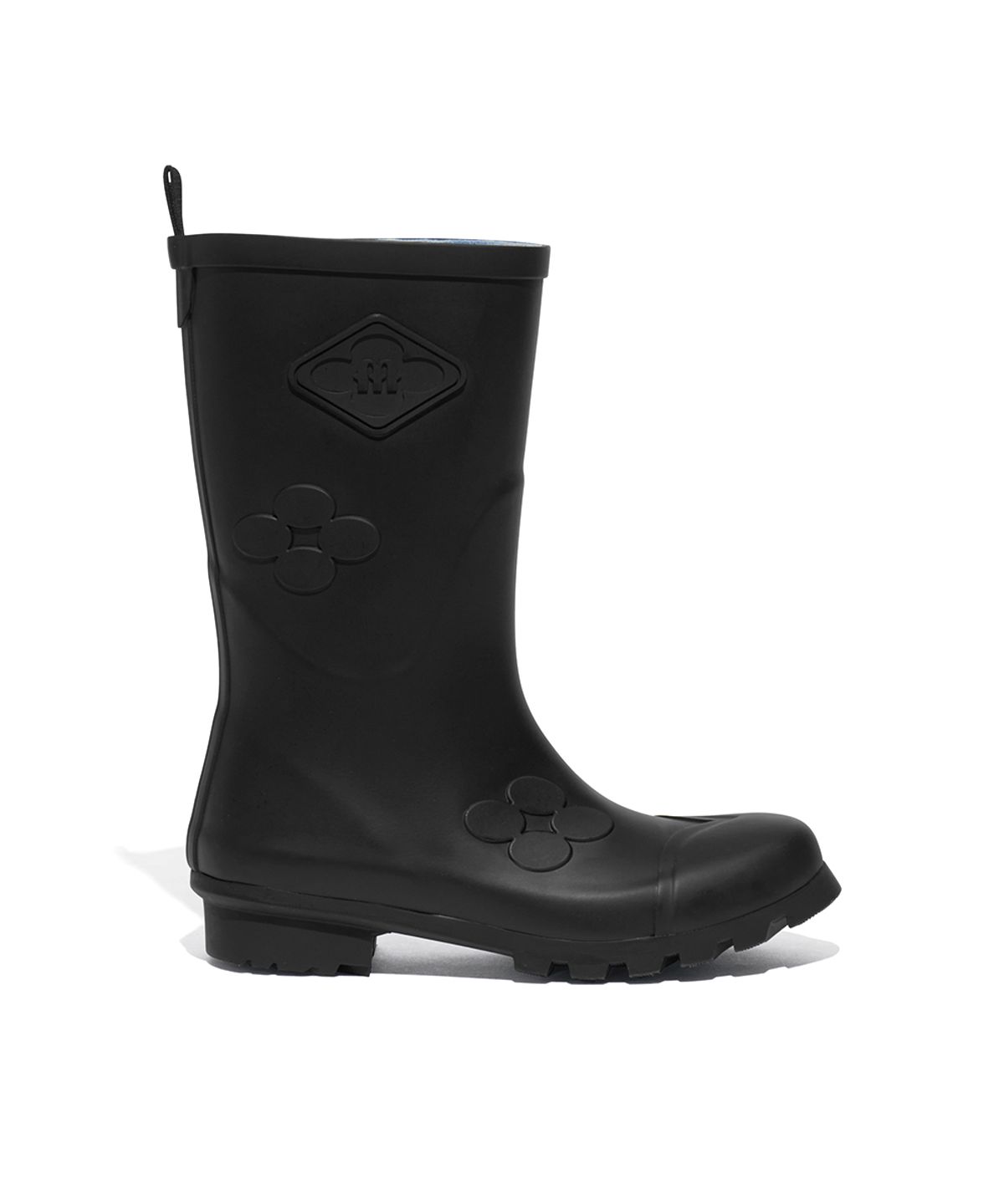 락피쉬웨더웨어(ROCKFISH WEATHERWEAR) [X MINJUKIM] FLORAL PATCH RAIN BOOTS SHORT - 4 colors