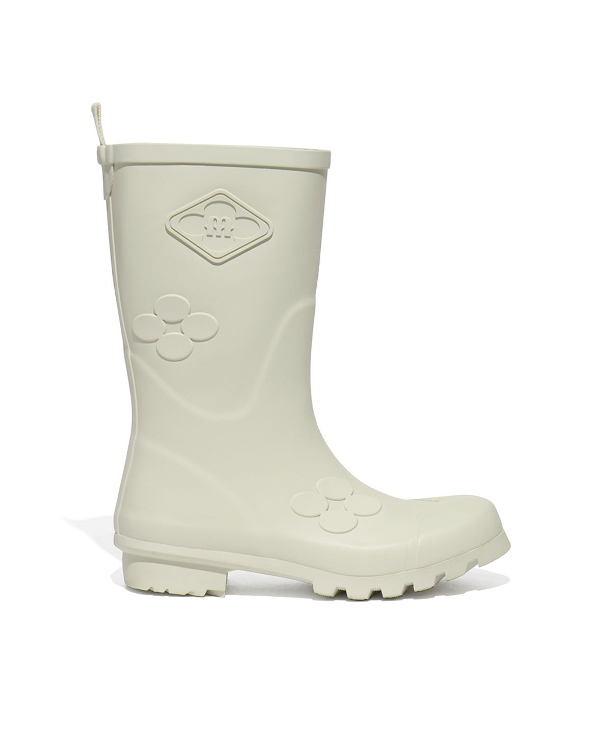 락피쉬웨더웨어(ROCKFISH WEATHERWEAR) [X MINJUKIM] FLORAL PATCH RAIN BOOTS SHORT - 4 colors
