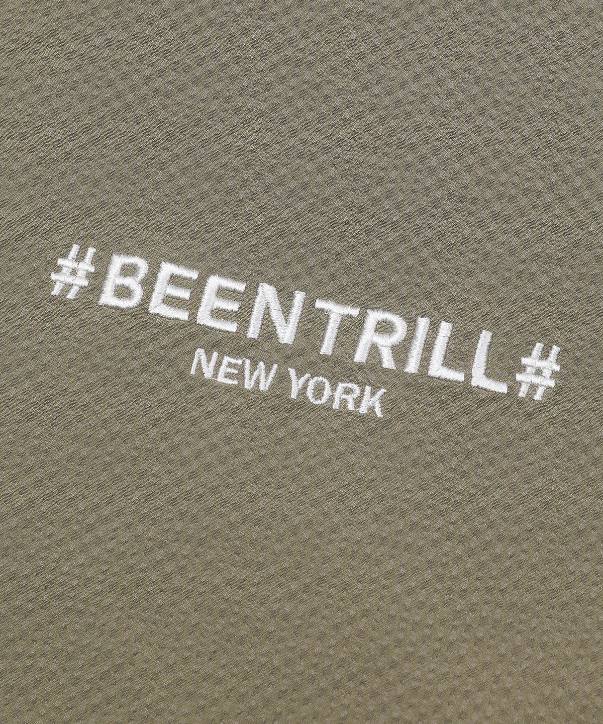 빈트릴(BEENTRILL) 폴리써커 아노락 점퍼(카키)