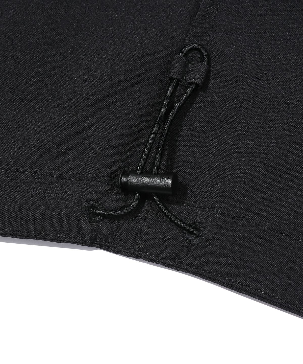 빈트릴(BEENTRILL) 우븐 테크 차이나카라 아노락 점퍼(블랙)
