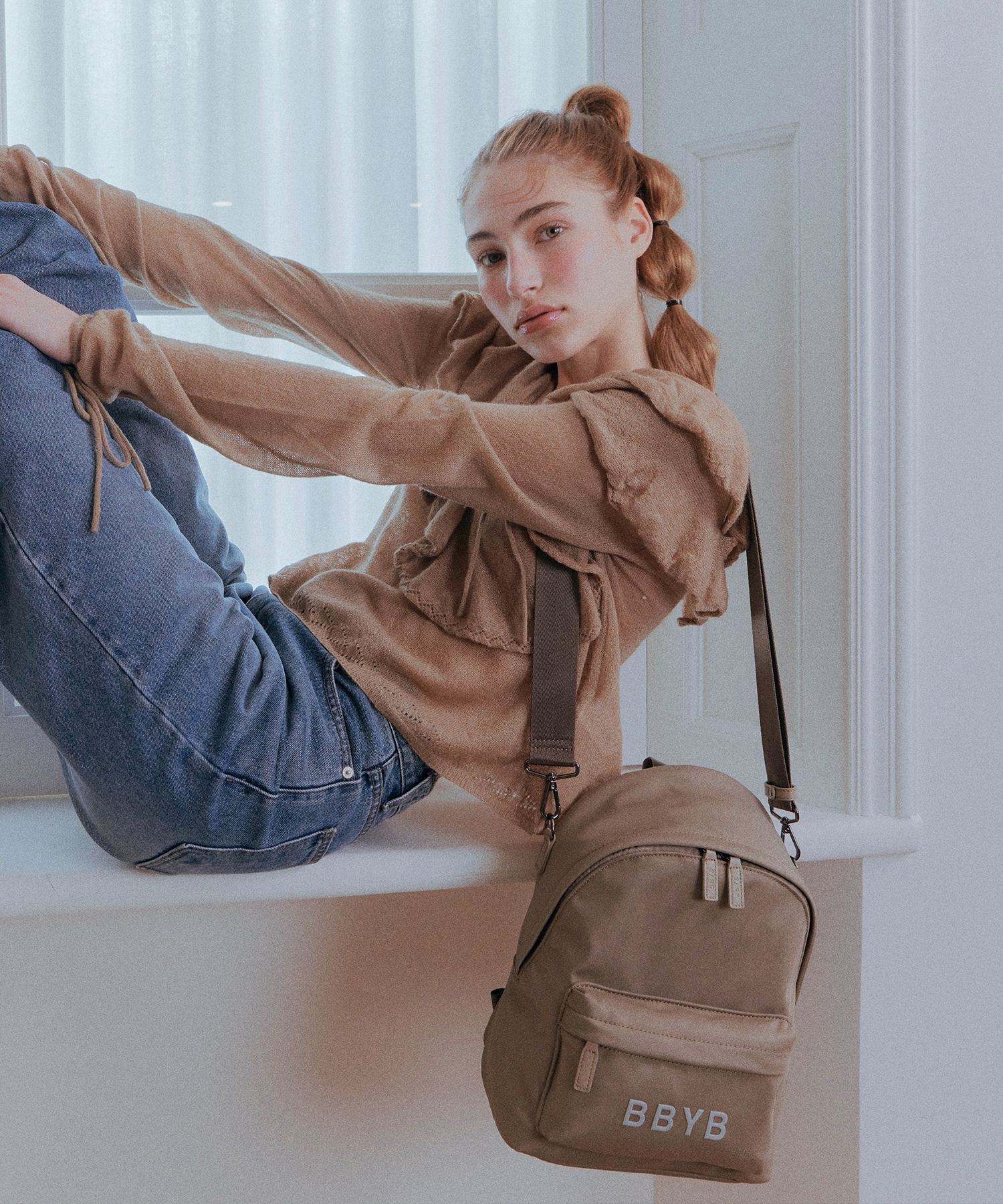 【BBYB】25SS★ NOVA Small Backpack MUSINSA | BBYB Nova Small Backpack (Khaki)