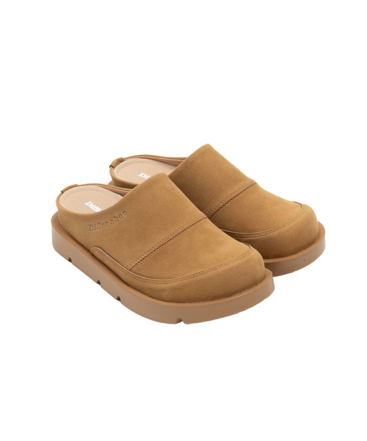 디퍼슈(DIFFERSHOE) 베어 블로퍼 5.5CM  라이트 브라운