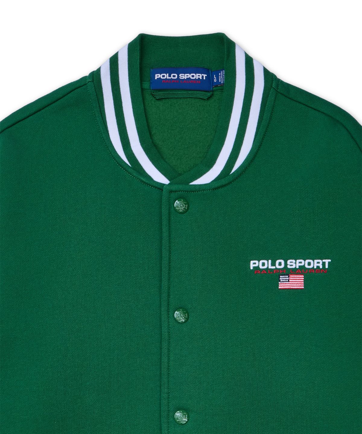 폴로 랄프 로렌(POLO RALPH LAUREN) 폴로 스포츠 플리스 베이스볼 재킷-멀티 컬러