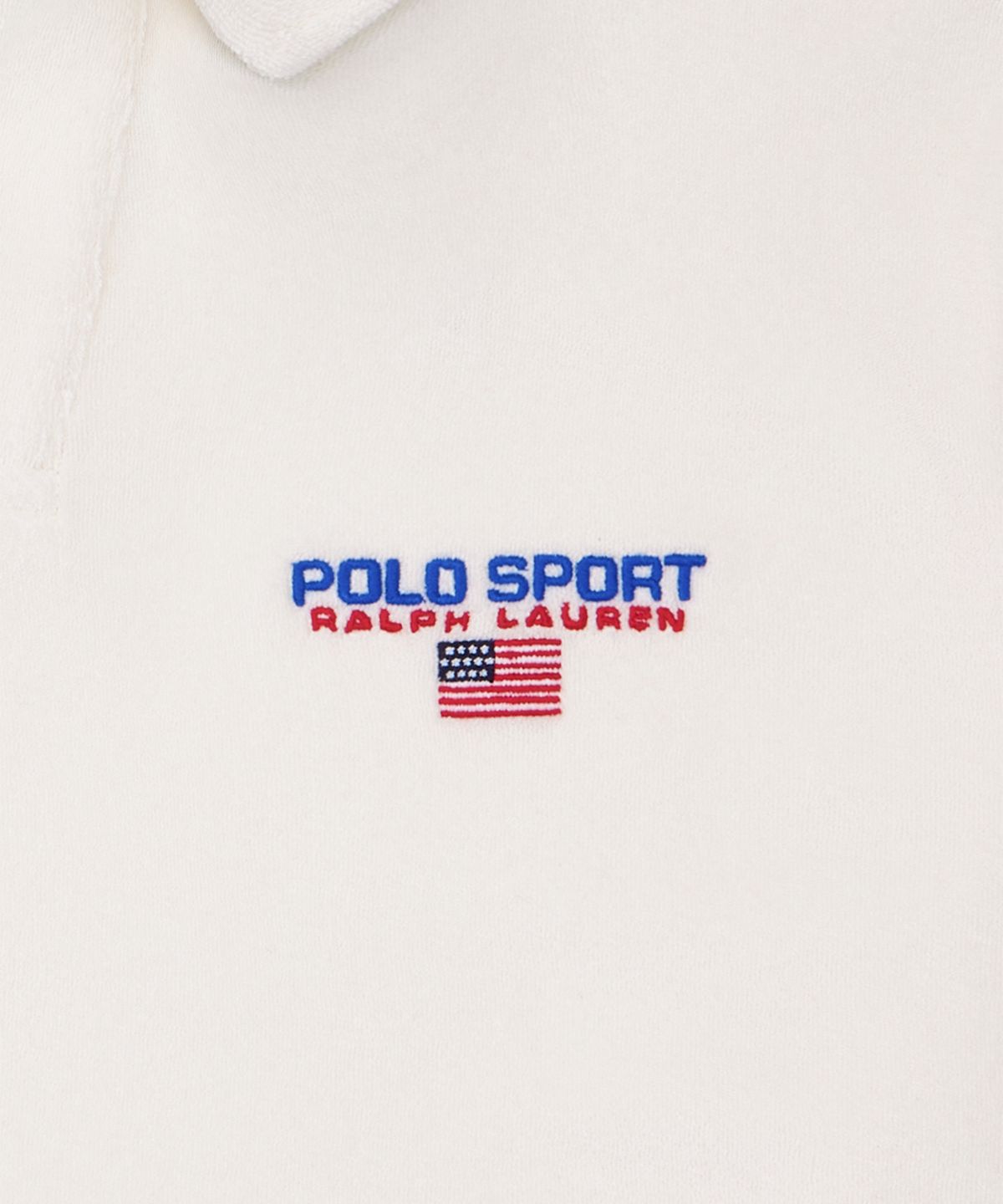 폴로 랄프 로렌(POLO RALPH LAUREN) 폴로 스포츠 테리 폴로 셔츠-내추럴