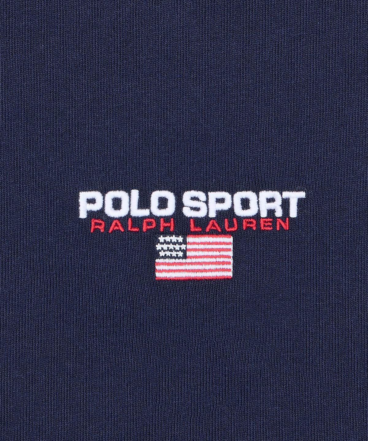 폴로 랄프 로렌(POLO RALPH LAUREN) 클래식핏 폴로 스포츠 저지 티셔츠-네이비