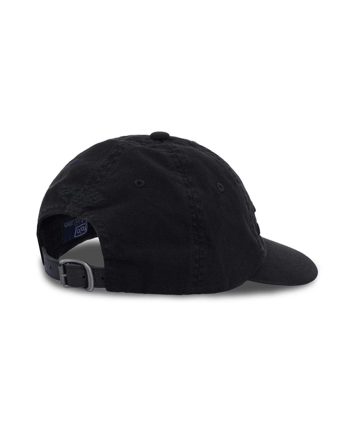 폴로 랄프 로렌(POLO RALPH LAUREN) 헤링본 볼 캡-블랙