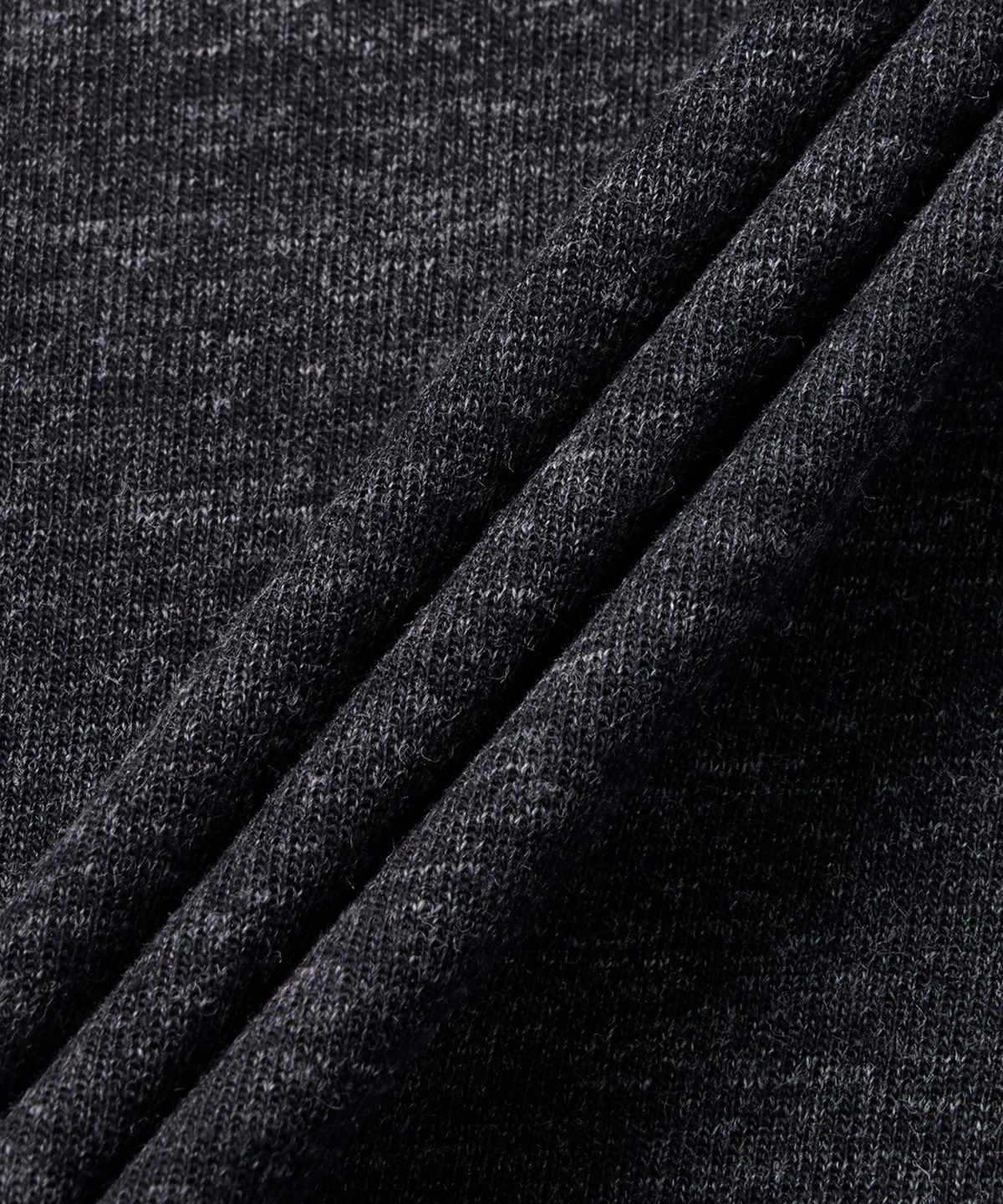 폴로 랄프 로렌(POLO RALPH LAUREN) 로고 컬러블록 더블니트 후디-블랙
