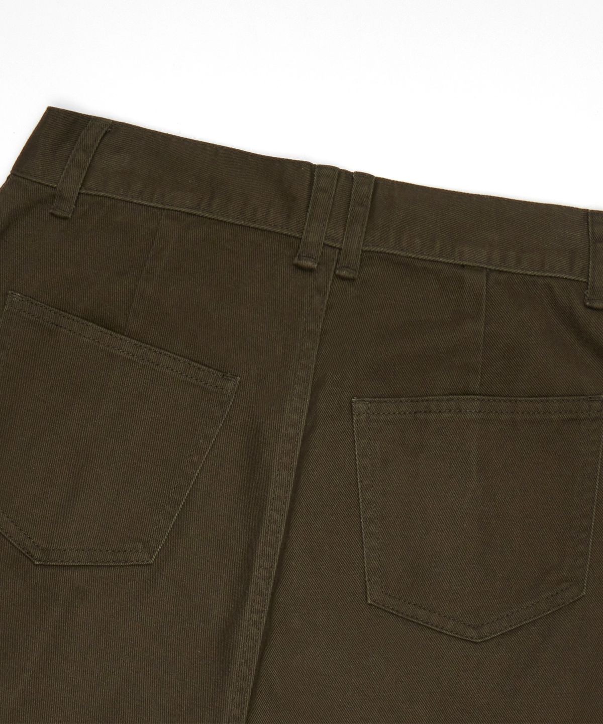 필더스(FIELDERS) WIDE TWO-TUCK HALF-PANTS KHAKI
