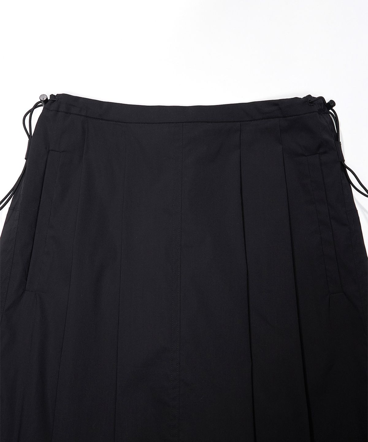 필더스(FIELDERS) STRING LONG SKIRT BLACK