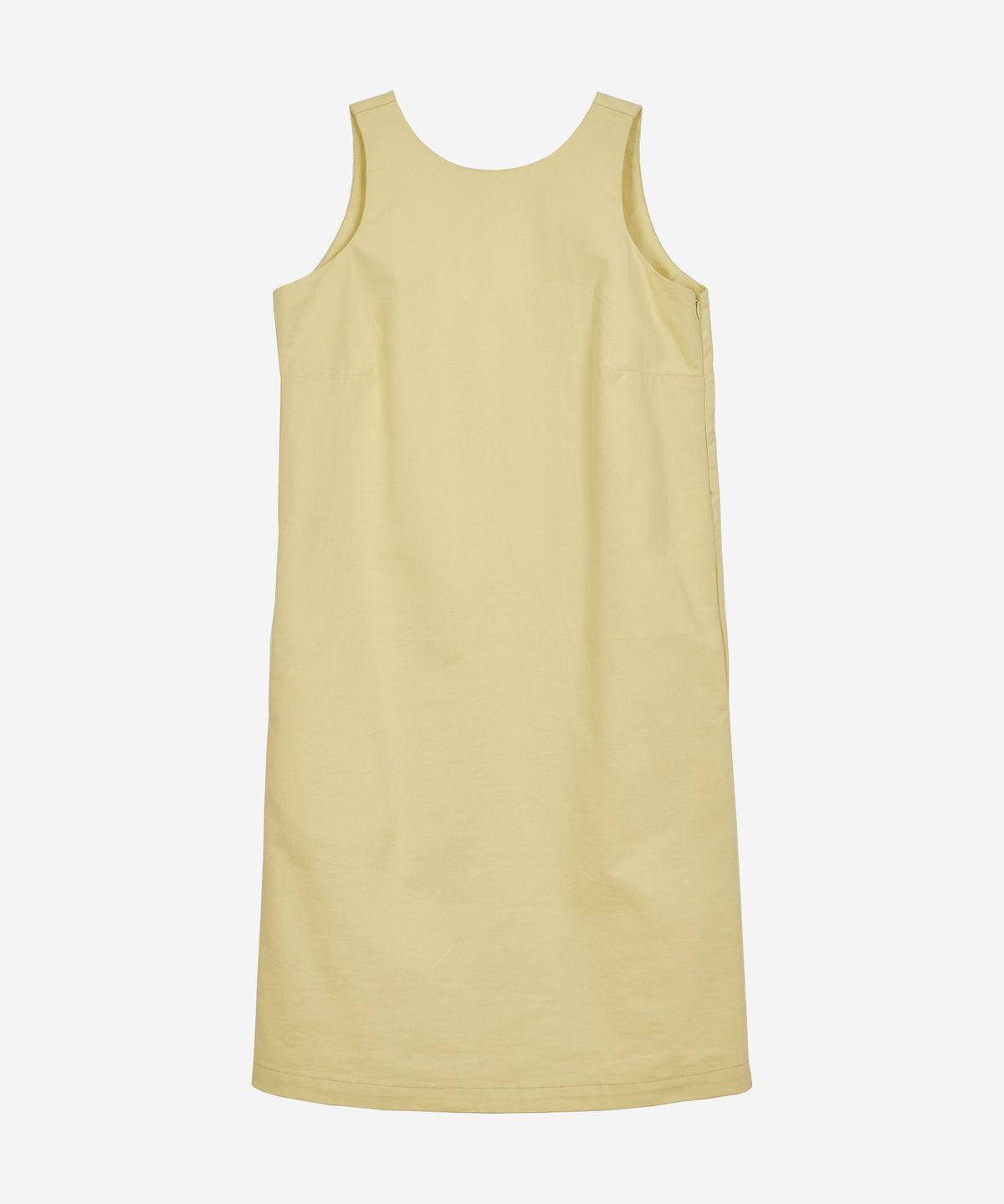 필더스(FIELDERS) BASIC OPEN BACK DRESS YELLOW