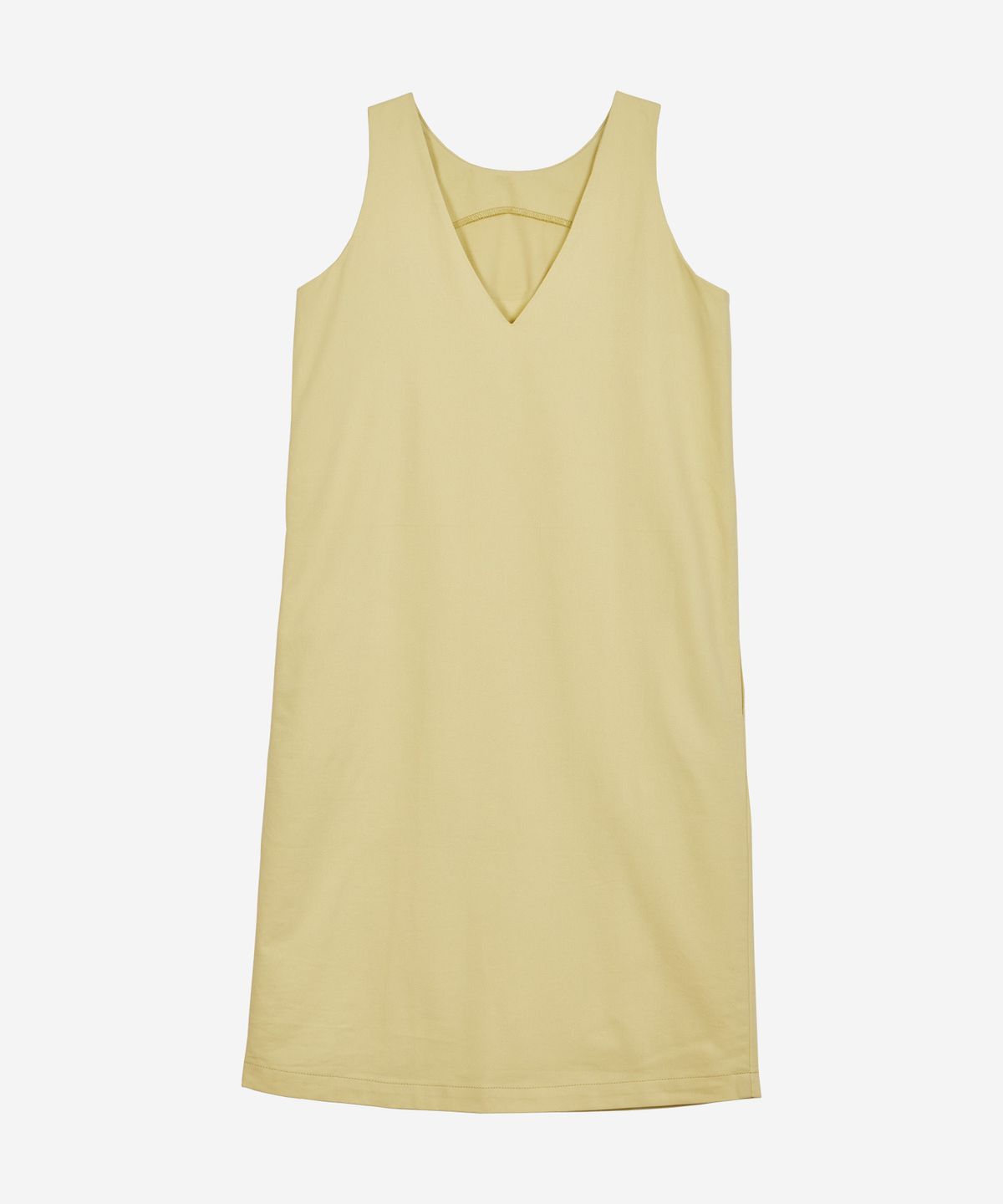 필더스(FIELDERS) BASIC OPEN BACK DRESS YELLOW