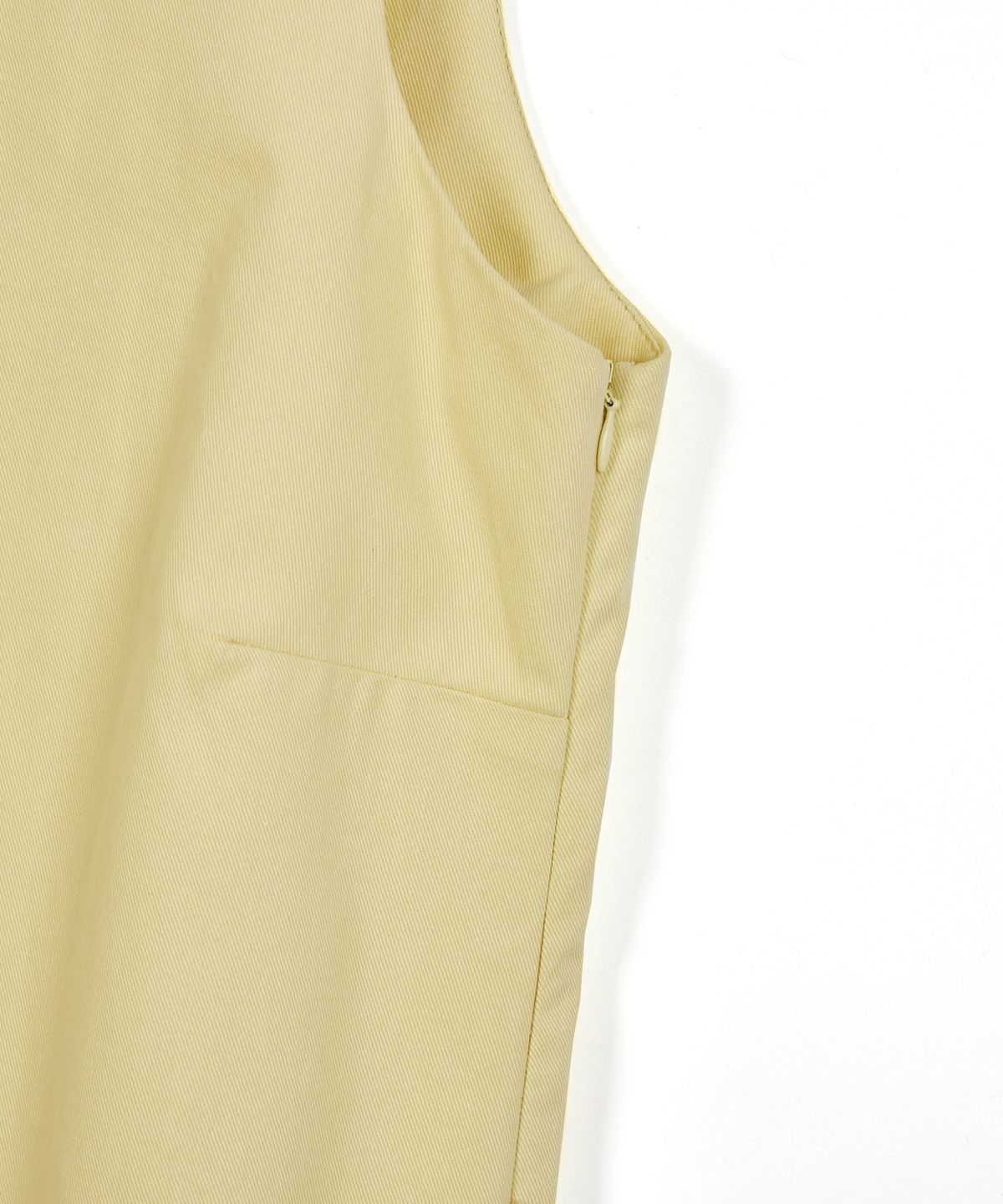필더스(FIELDERS) BASIC OPEN BACK DRESS YELLOW