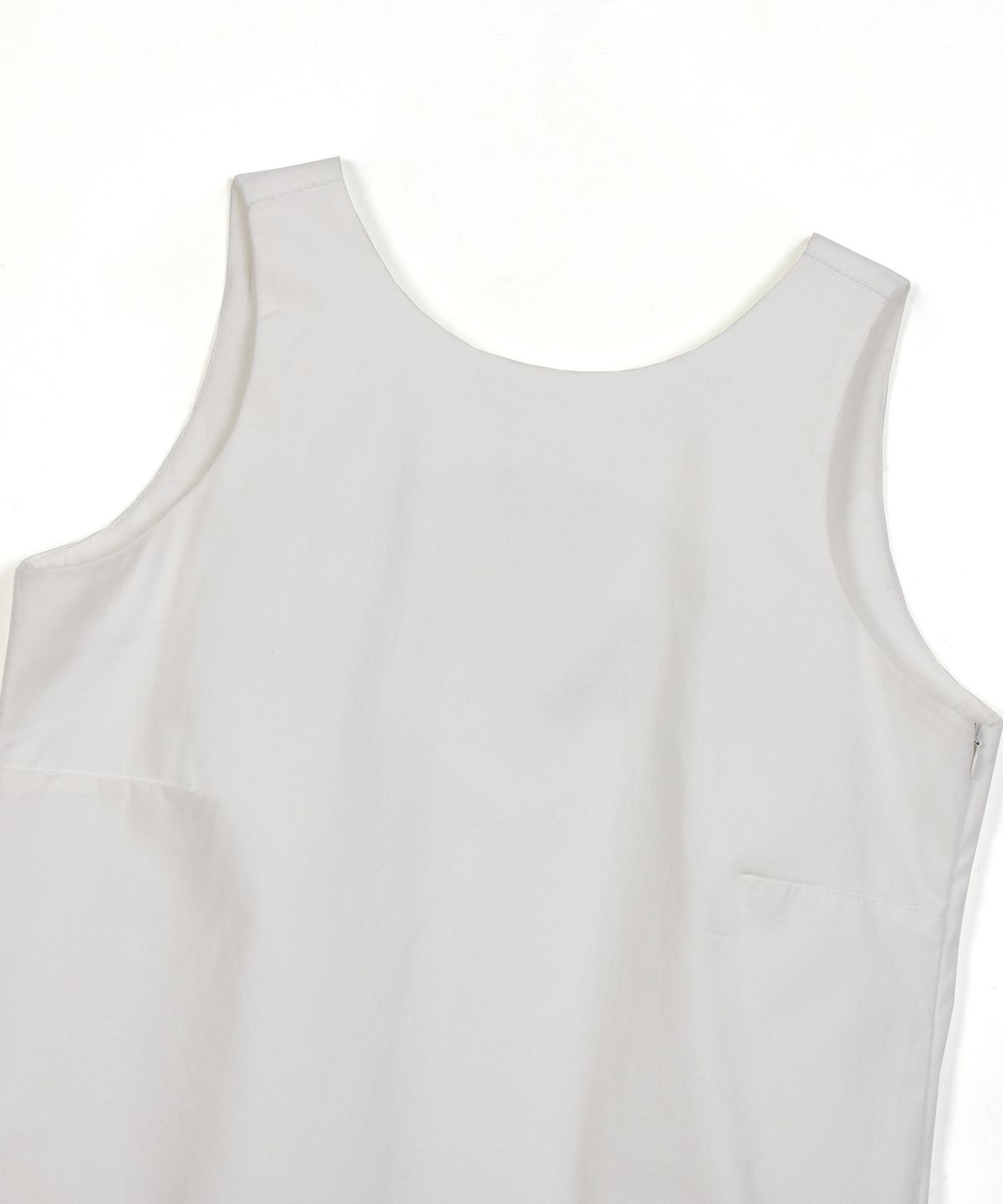 필더스(FIELDERS) BASIC OPEN BACK DRESS IVORY