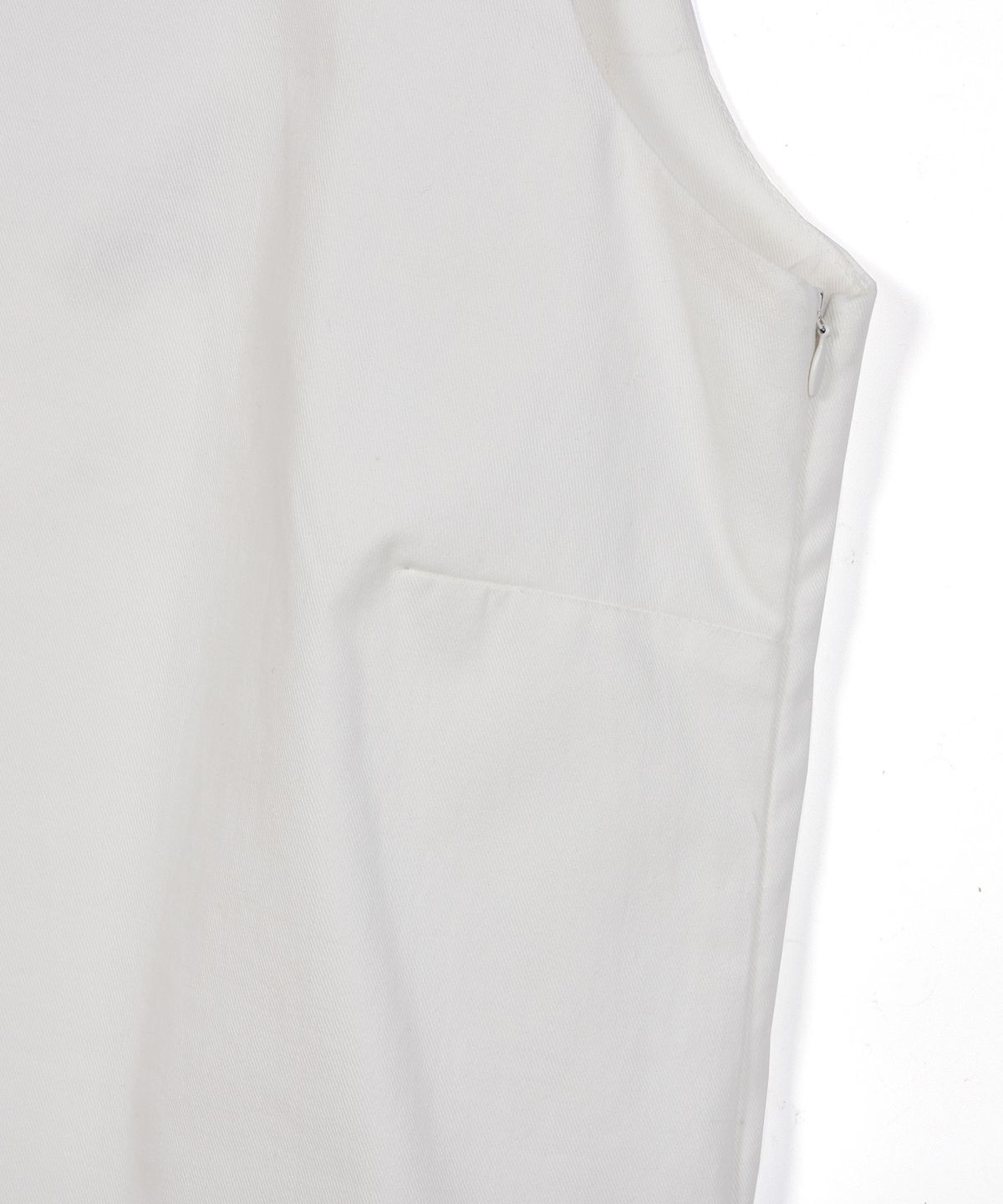 필더스(FIELDERS) BASIC OPEN BACK DRESS IVORY