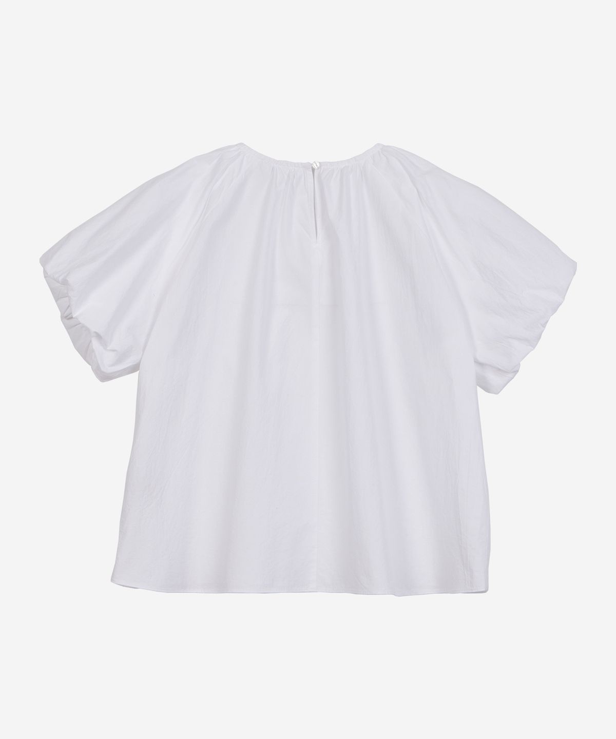 필더스(FIELDERS) SHORTS SHIRRING BLOUSE WHITE