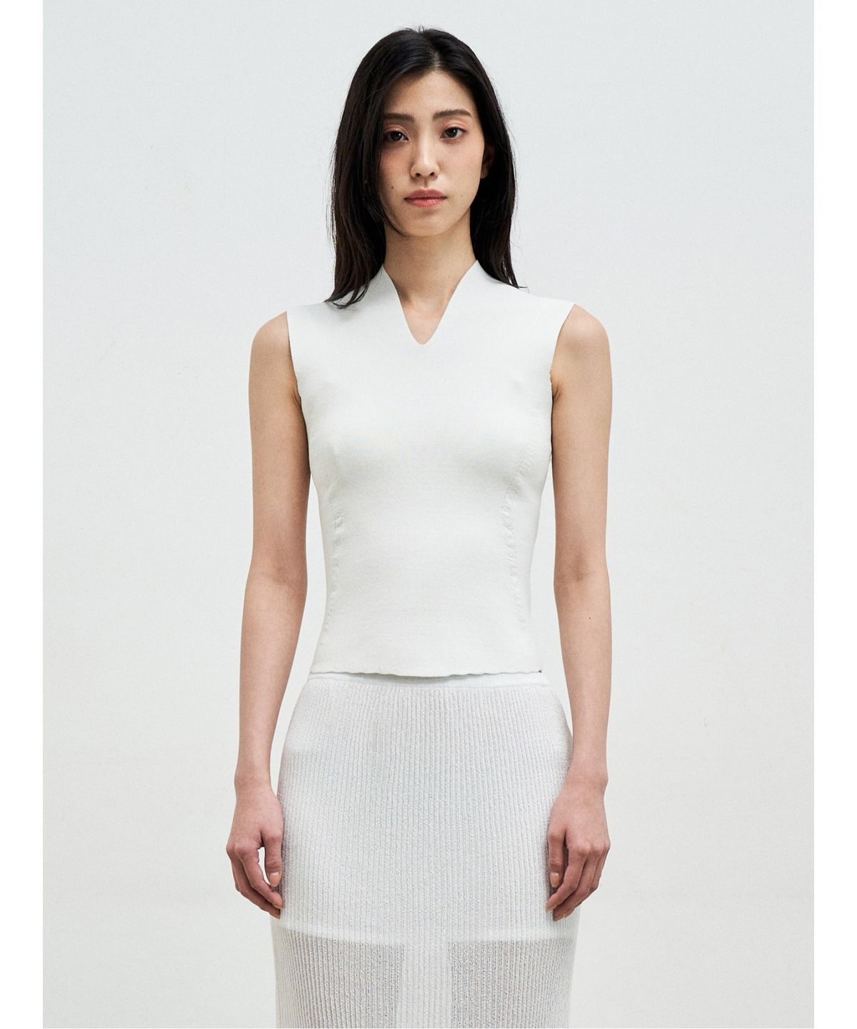 앙개(ANGGAE) Scuba Slit Tank  White
