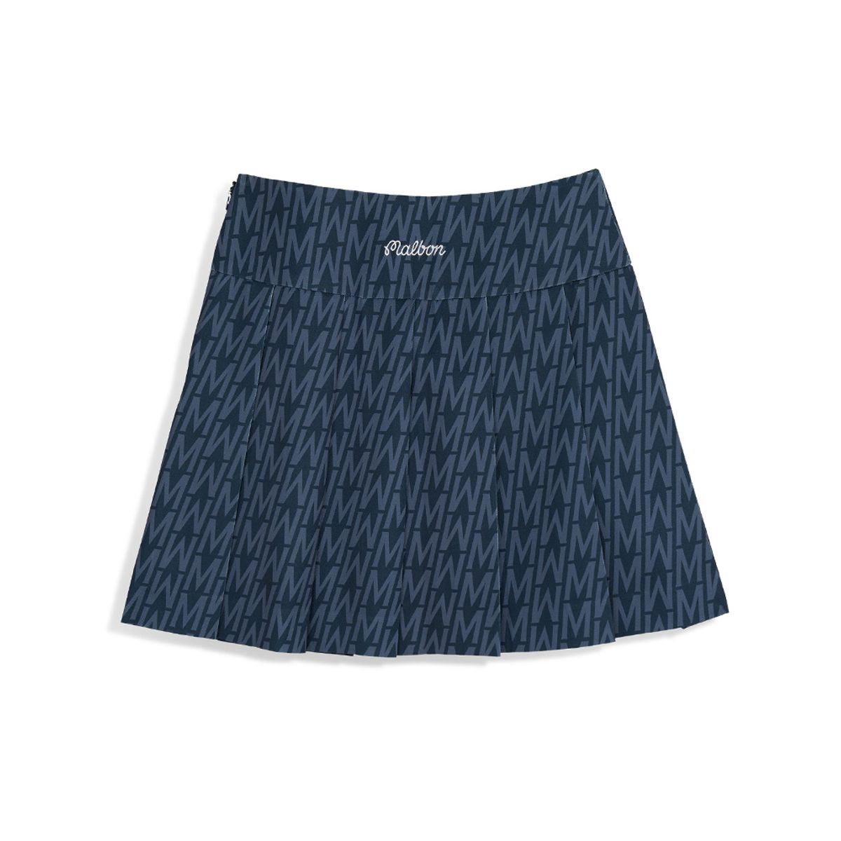 말본 골프(MALBON GOLF) 캠브리지 플리츠 스커트 NAVY (WOMAN)