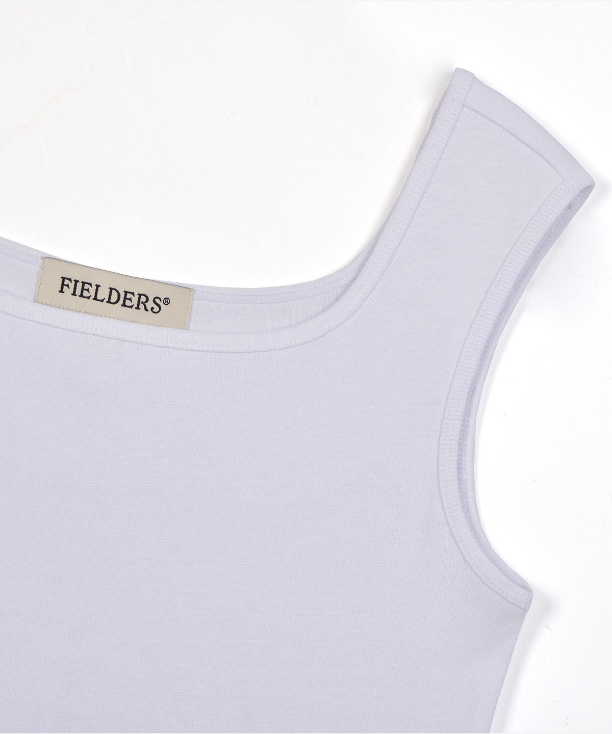 필더스(FIELDERS) SQUARE NECK SLEEVELESS WHITE