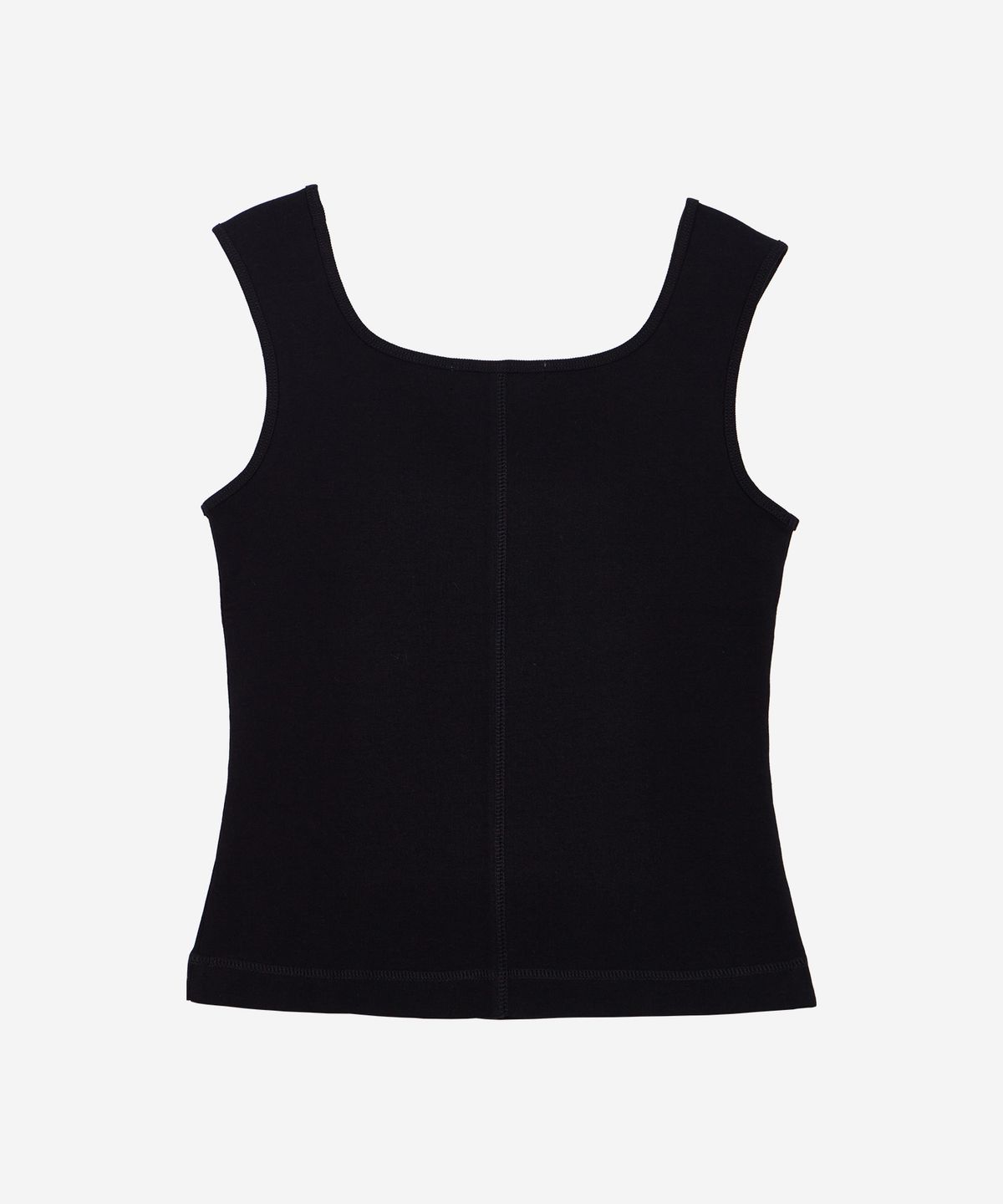 필더스(FIELDERS) SQUARE NECK SLEEVELESS BLACK