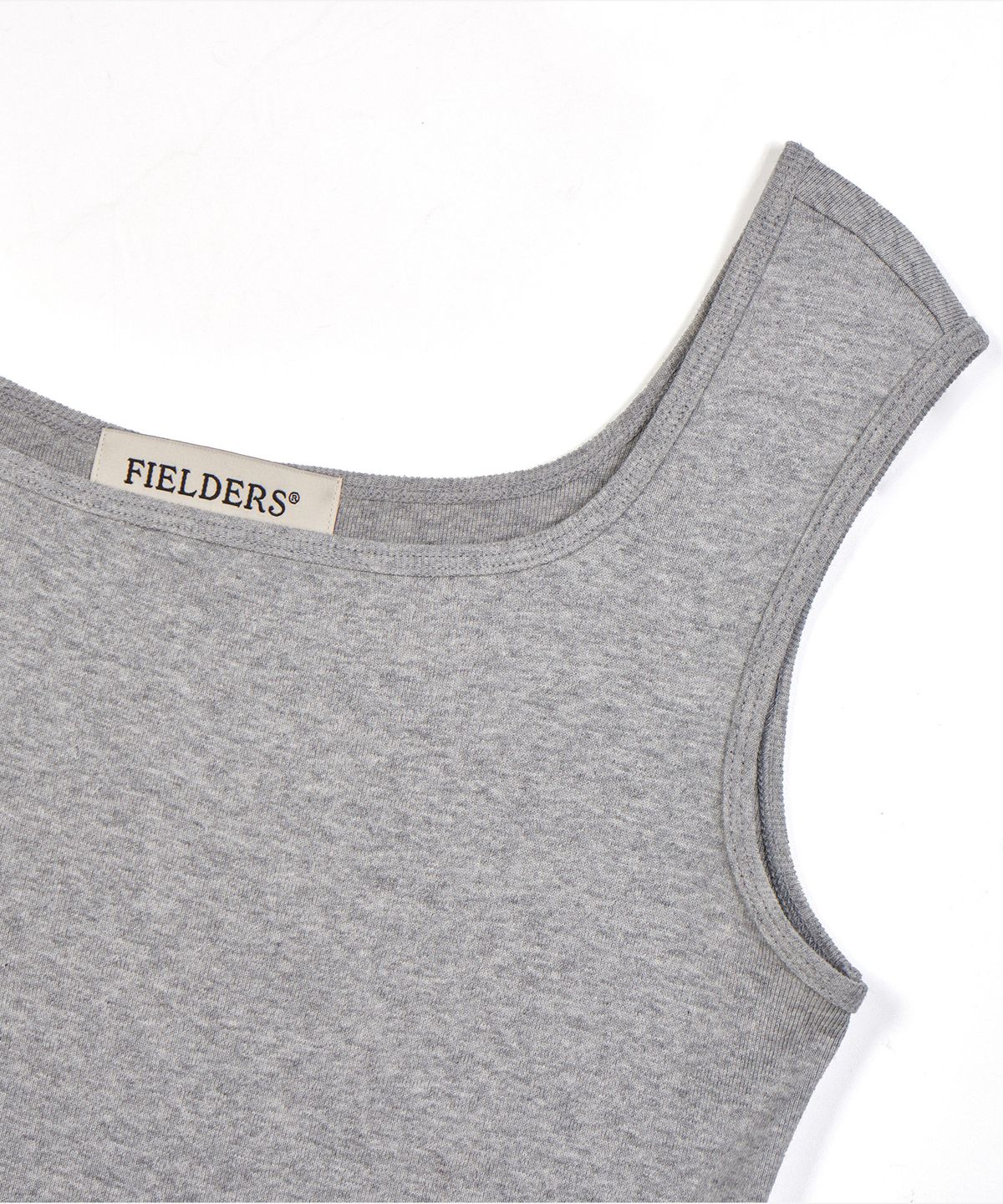 필더스(FIELDERS) SQUARE NECK SLEEVELESS GREY