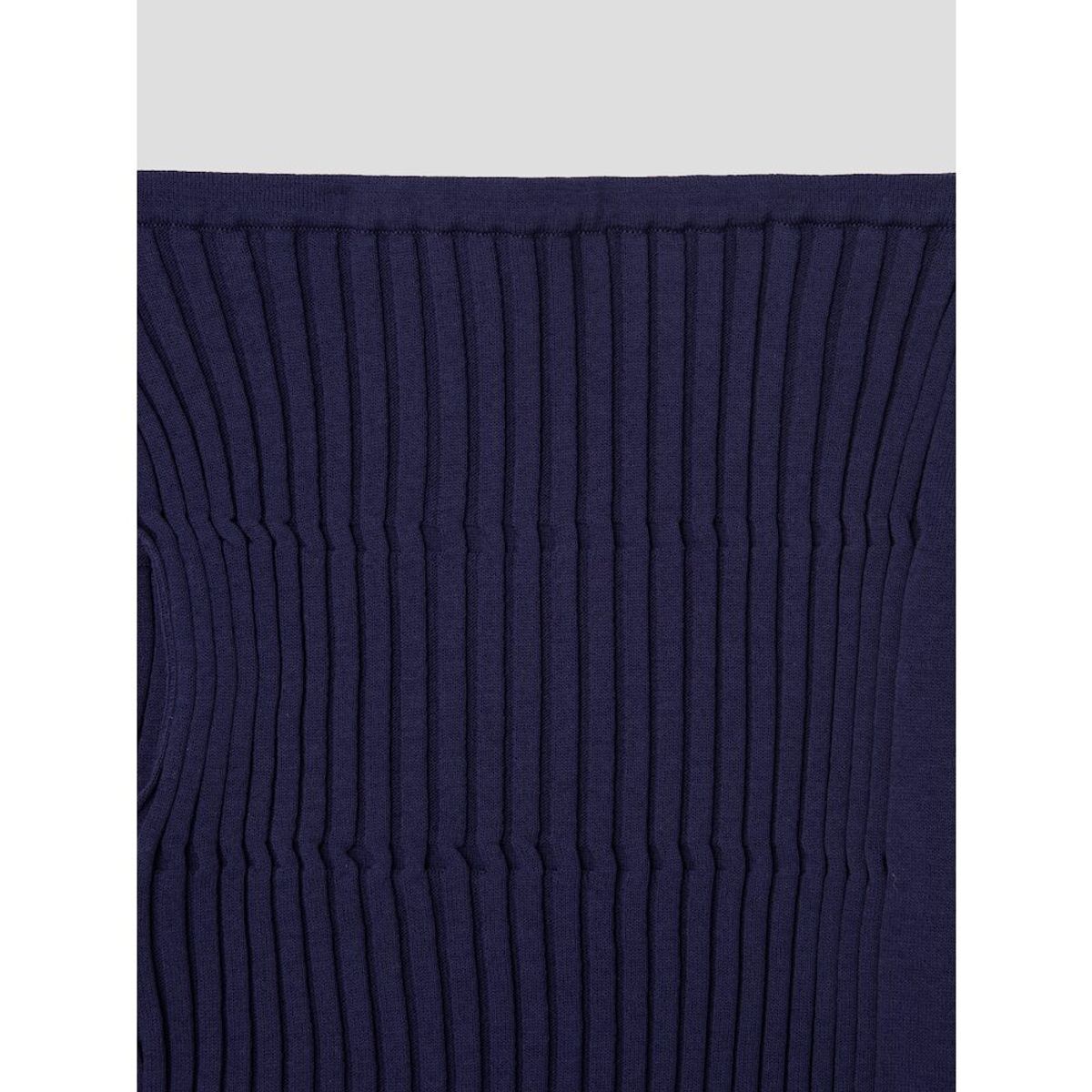 앙개(ANGGAE) One Shoulder Tube Top  Navy