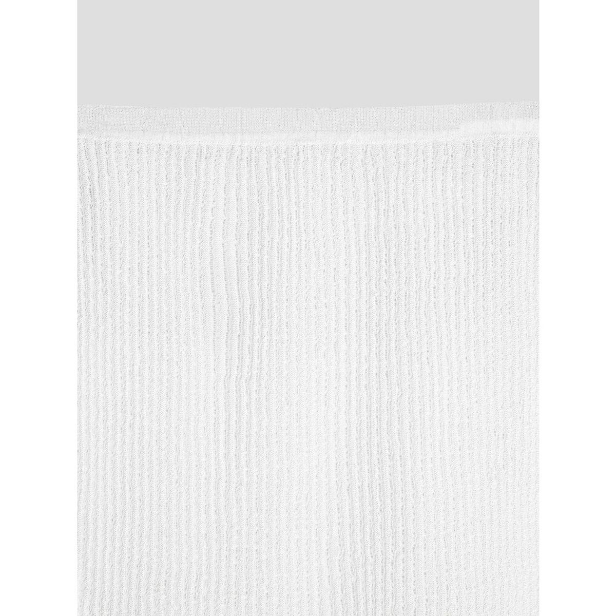 앙개(ANGGAE) Textured Gradation Skirt  White