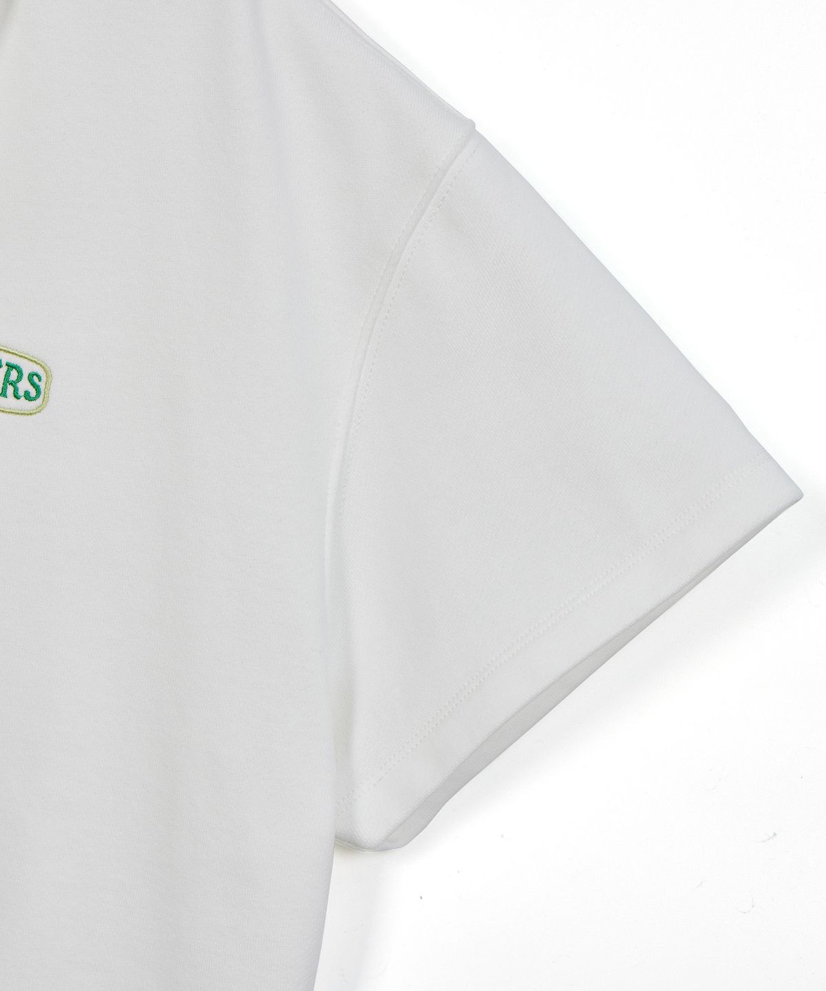 필더스(FIELDERS) SWEAT OPEN COLLAR SHORT-SLEEVED T-SHIRT IVORY