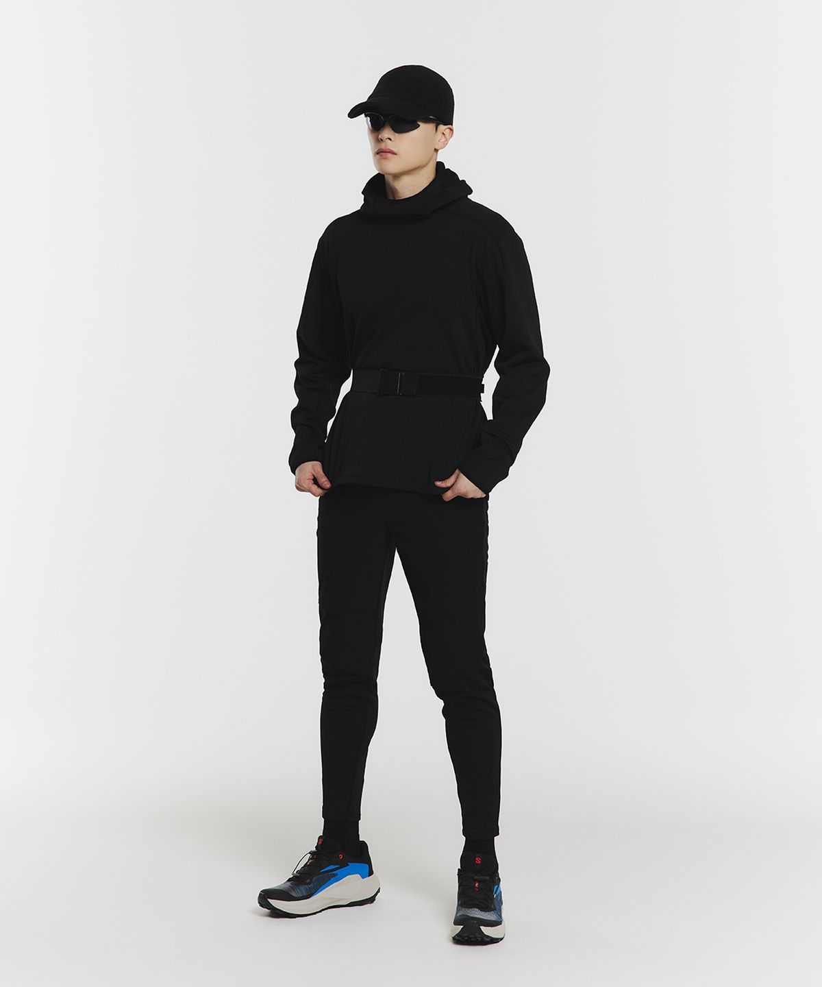 무신사 스탠다드 스포츠(MUSINSA STANDARD SPORTS) [컬러추가] 테크그리드 후드풀오버 (3color)