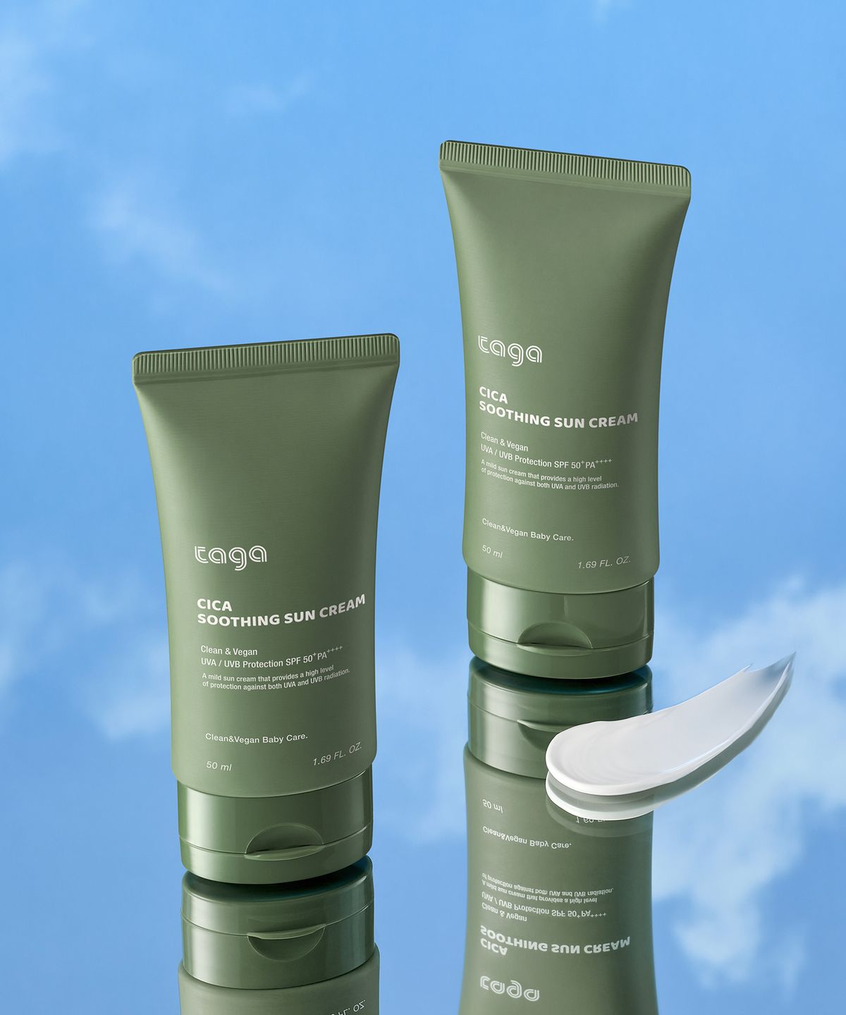 타가(TAGA) 시카 수딩선크림 50ml (유통기한 27년 8월 5일)