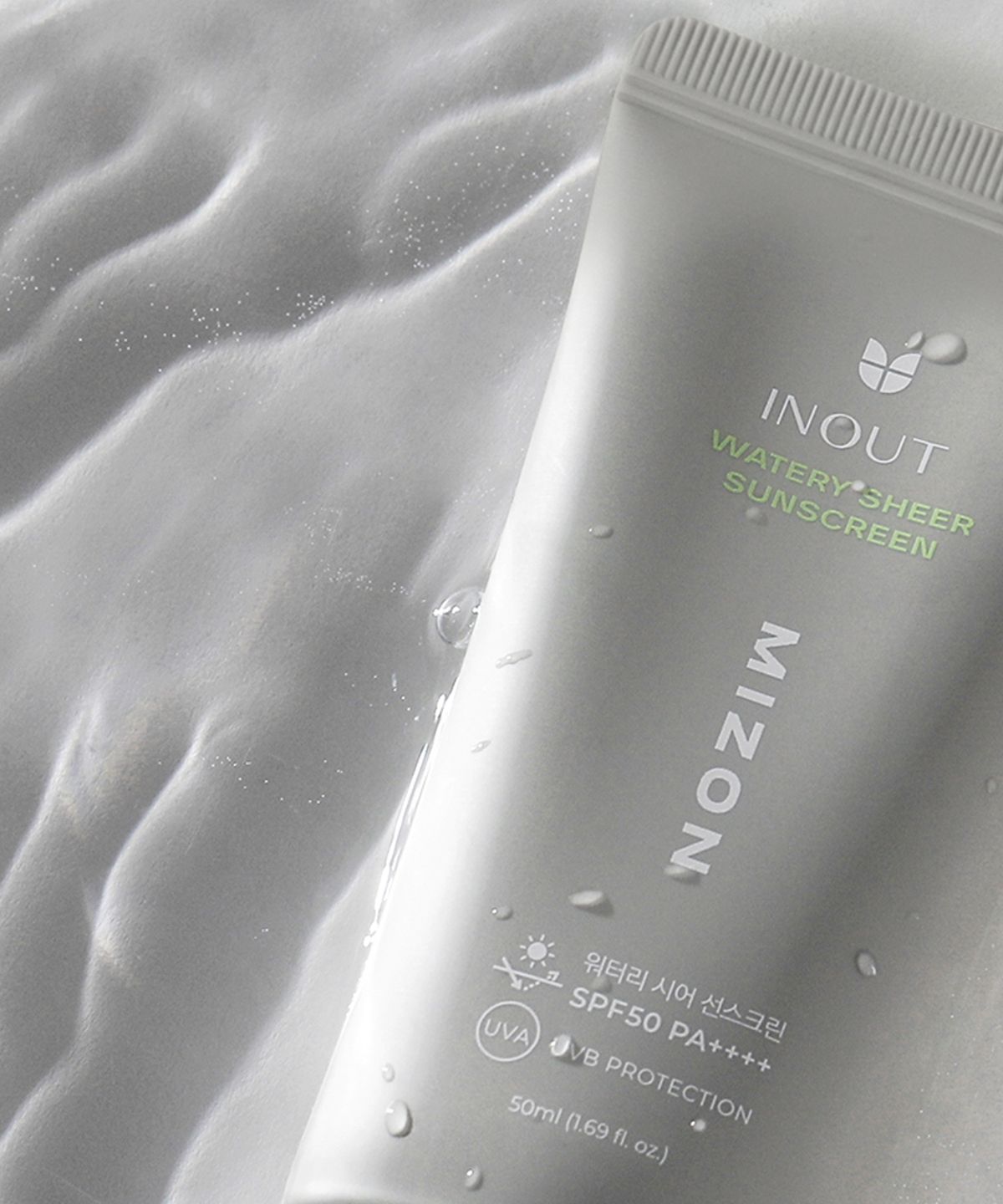 미즈온(MIZON) [2PACK] 인아웃 워터리 시어 선스크린 SPF50 PA++++ 50ML