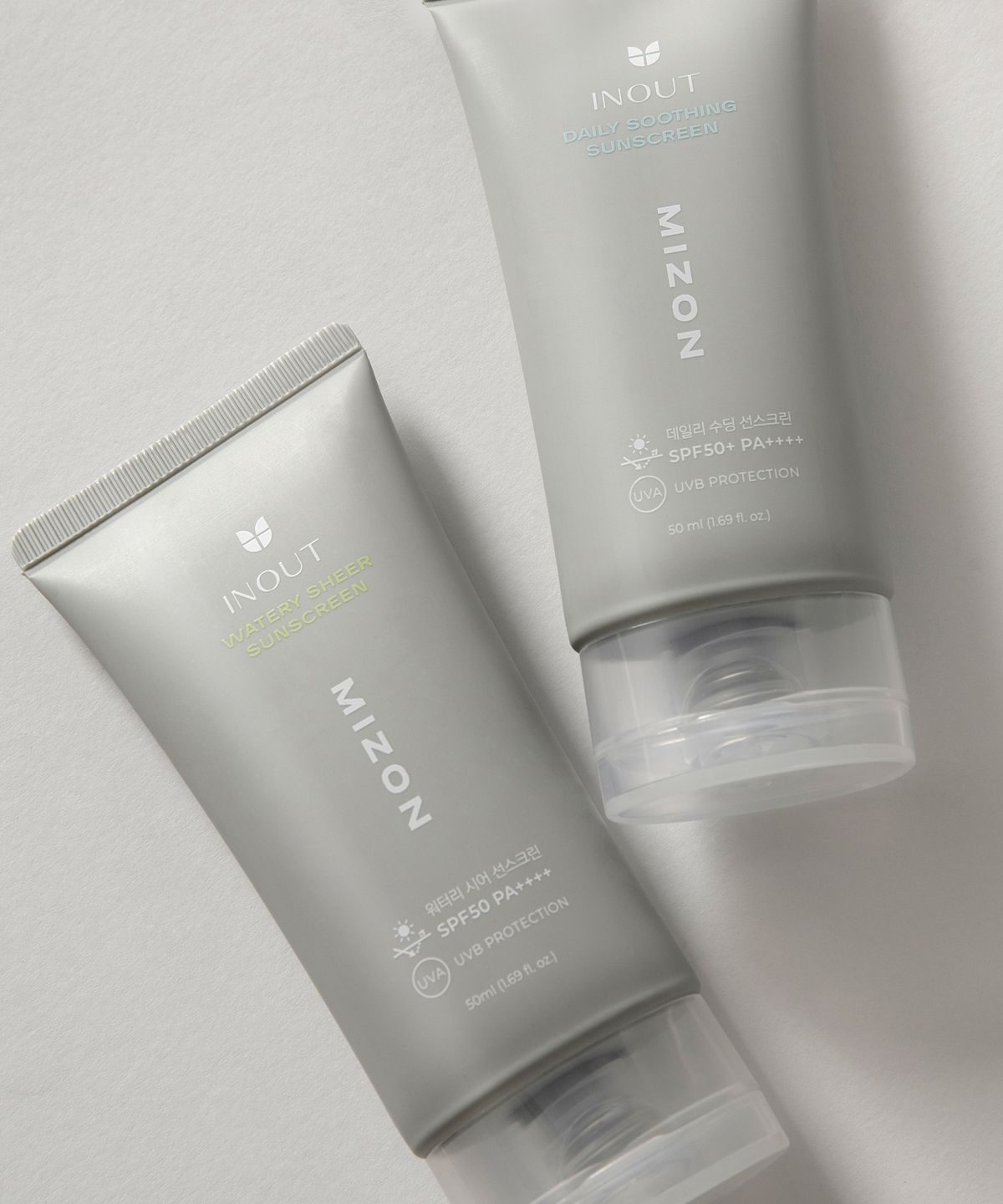 미즈온(MIZON) [2PACK] 인아웃 데일리 수딩 선스크린 SPF50+ PA++++ 50ML