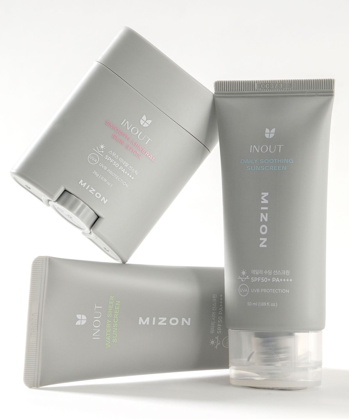 미즈온(MIZON) [2PACK] 인아웃 데일리 수딩 선스크린 SPF50+ PA++++ 50ML