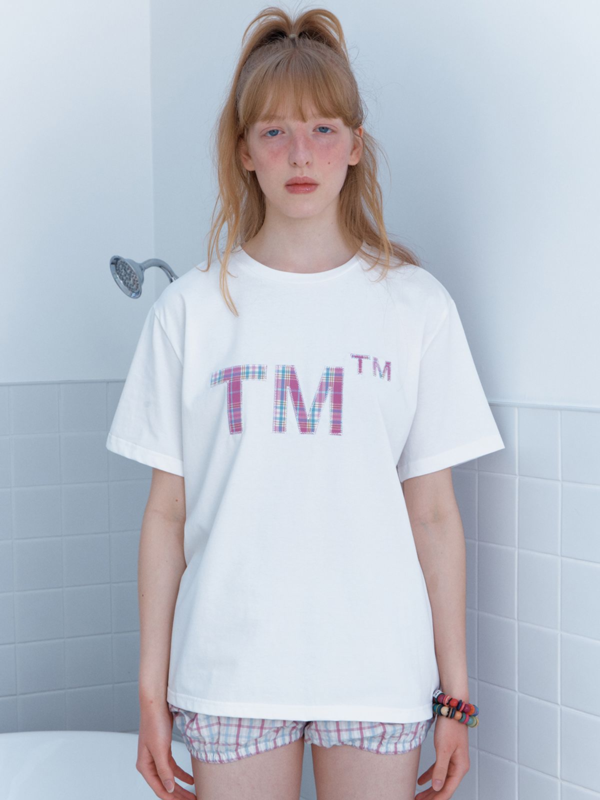 틸다마틸다(TILDA MA TILDA) TM 패치워크 티셔츠_핑크
