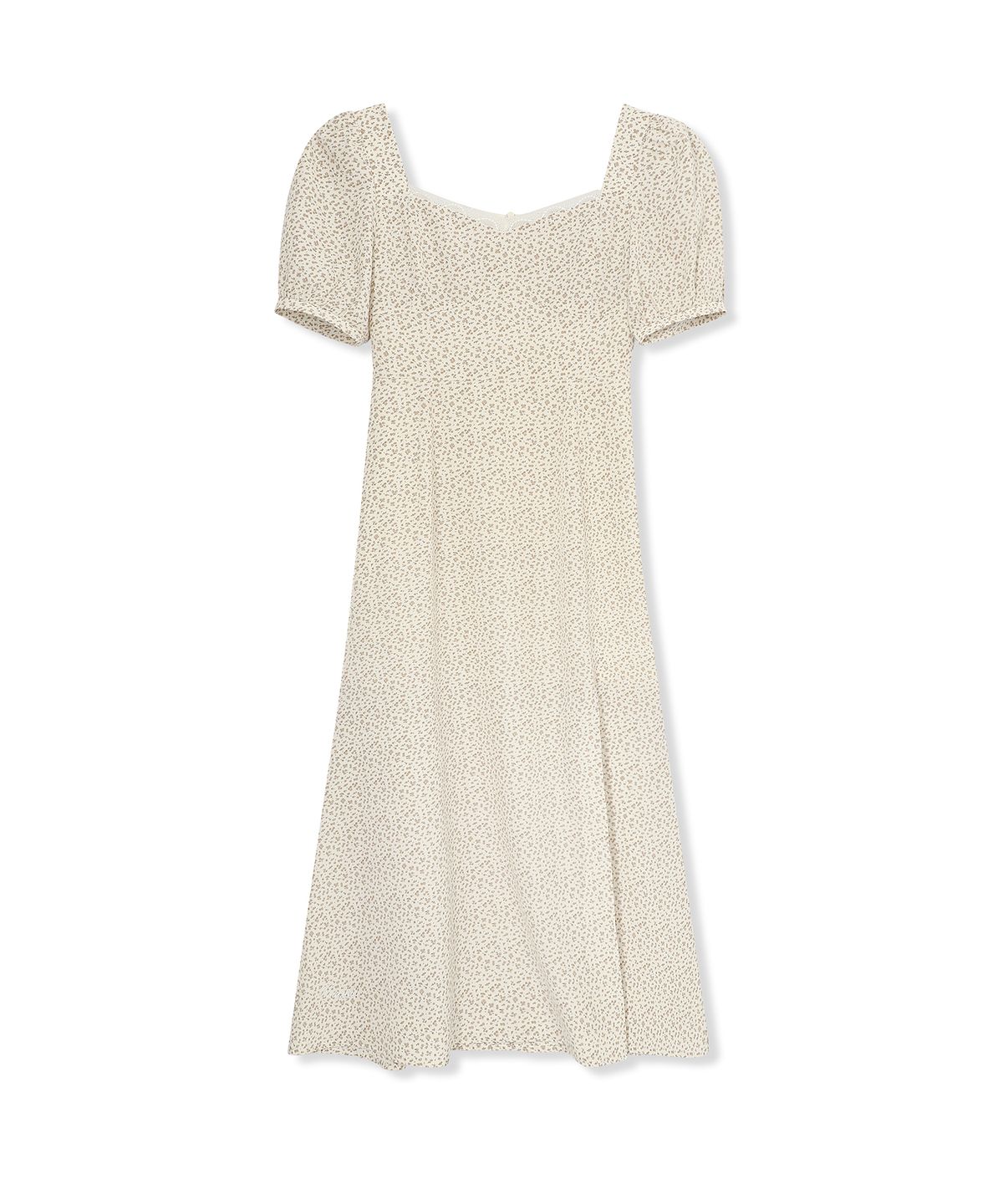 비바셔스(VIVACIOUS) Heart Slit Long Dress IVORY