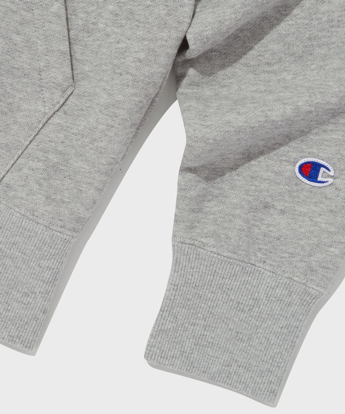 챔피온(CHAMPION) [Set] 베이직 C로고 후드 집업 조거 팬츠 셋업 Normal Grey