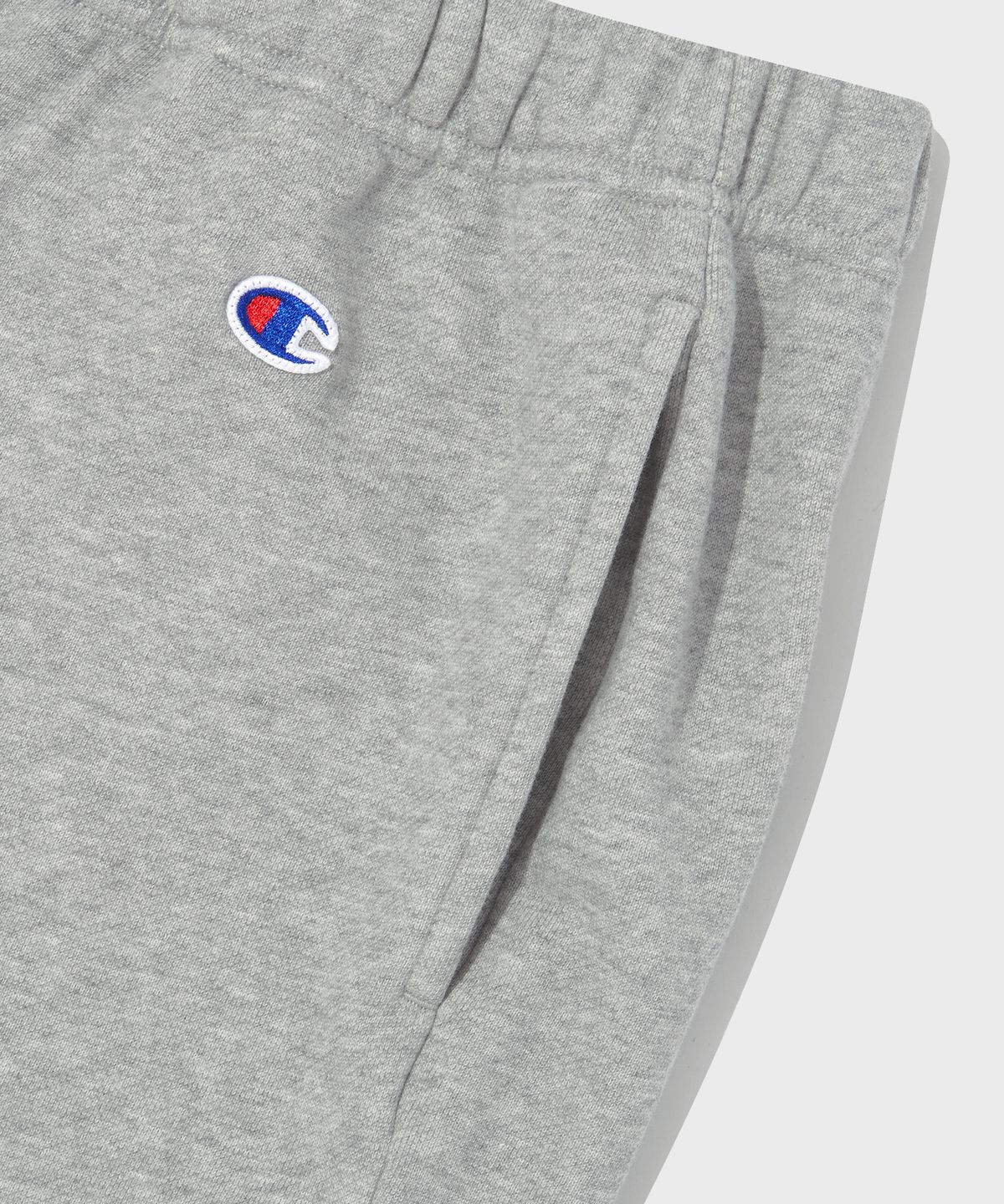 챔피온(CHAMPION) [Set] 베이직 C로고 후드 집업 조거 팬츠 셋업 Normal Grey