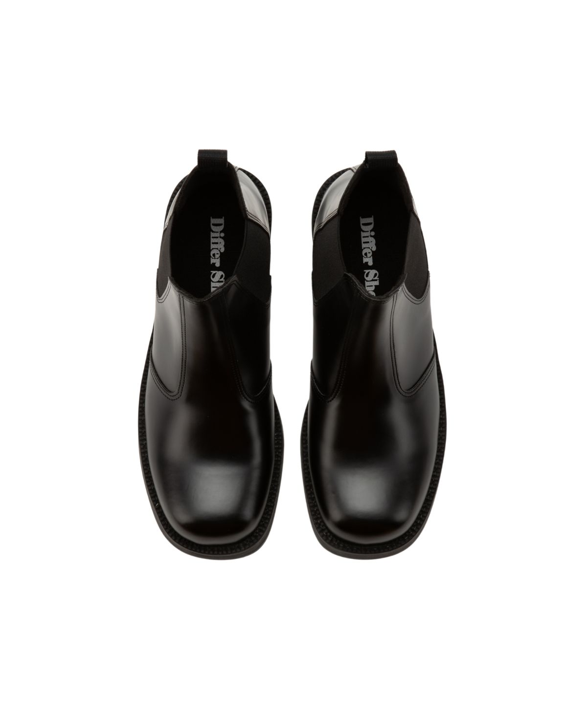 디퍼슈(DIFFERSHOE) 라운드 시크릿 첼시부츠 7CM