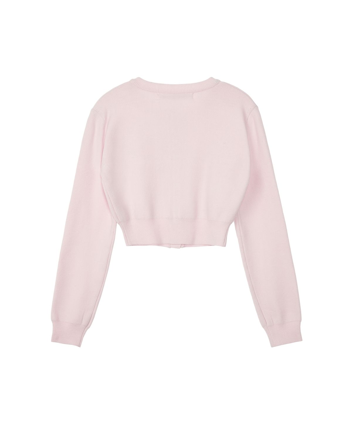 레스트앤레크레이션(REST&RECREATION) RR CROPPED KNIT CARDIGAN - PINK