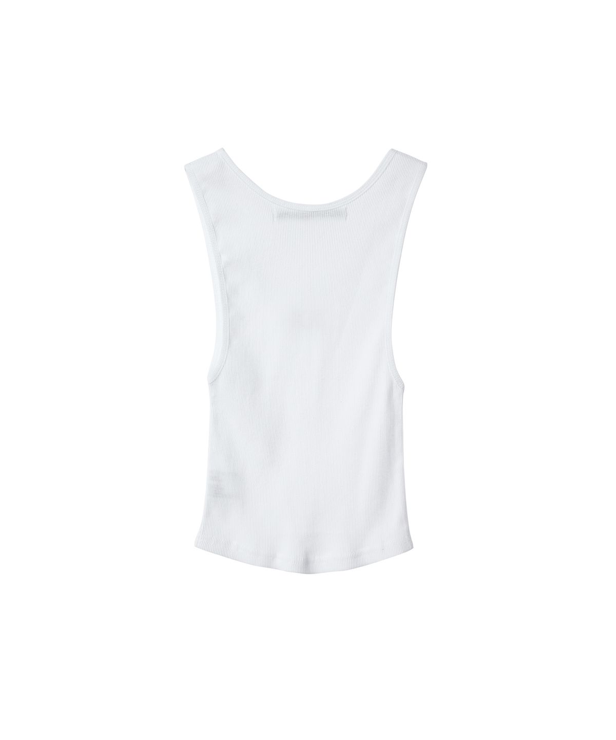 레스트앤레크레이션(REST&RECREATION) RR LOGO SHORT TANK TOP - WHITE